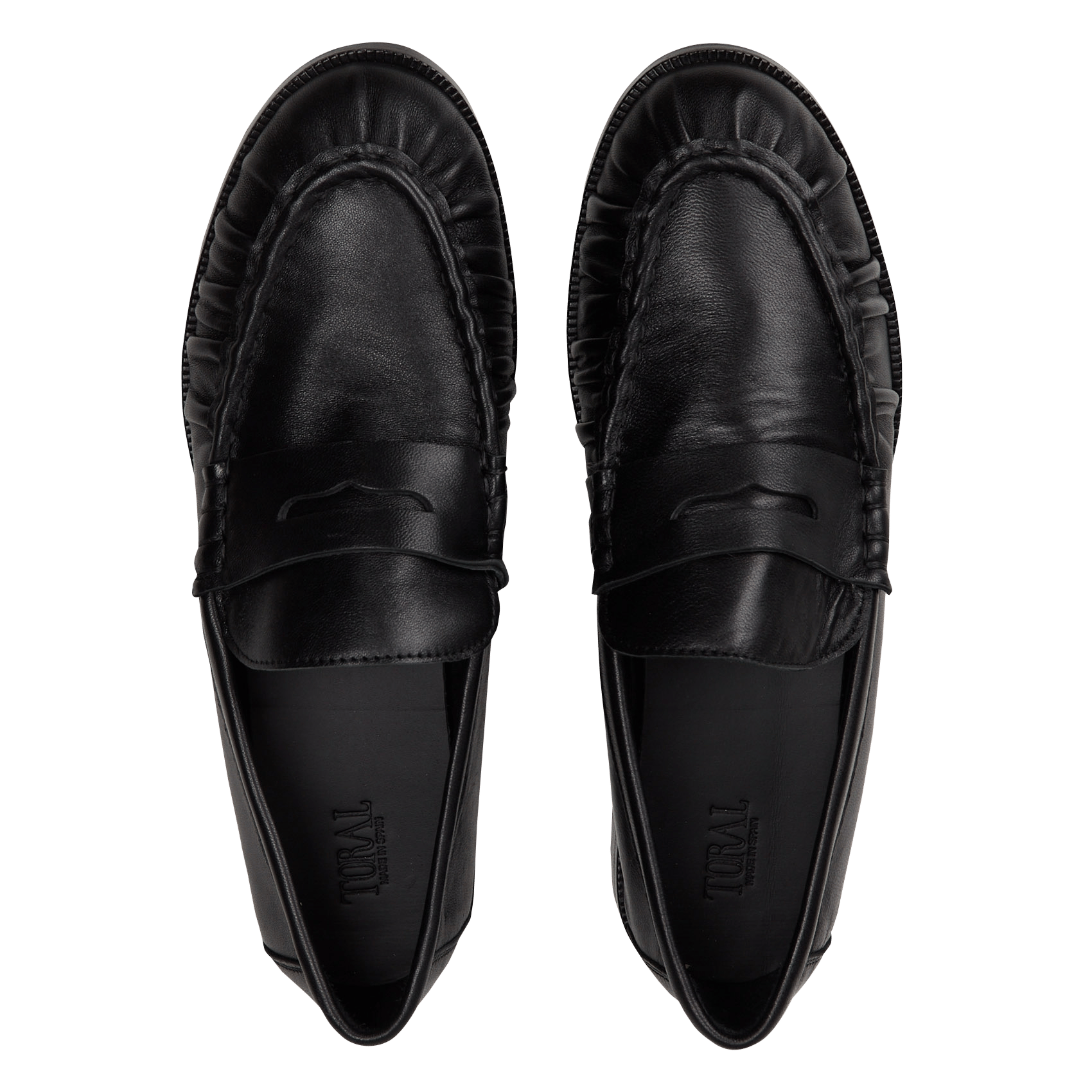 Leather loafers | Black TORAL Women