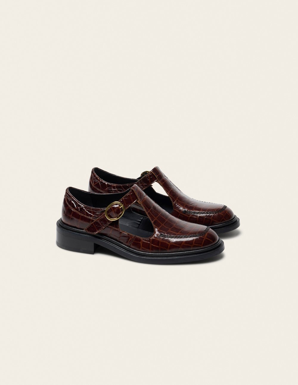 Derby shoes ODAJE Brown