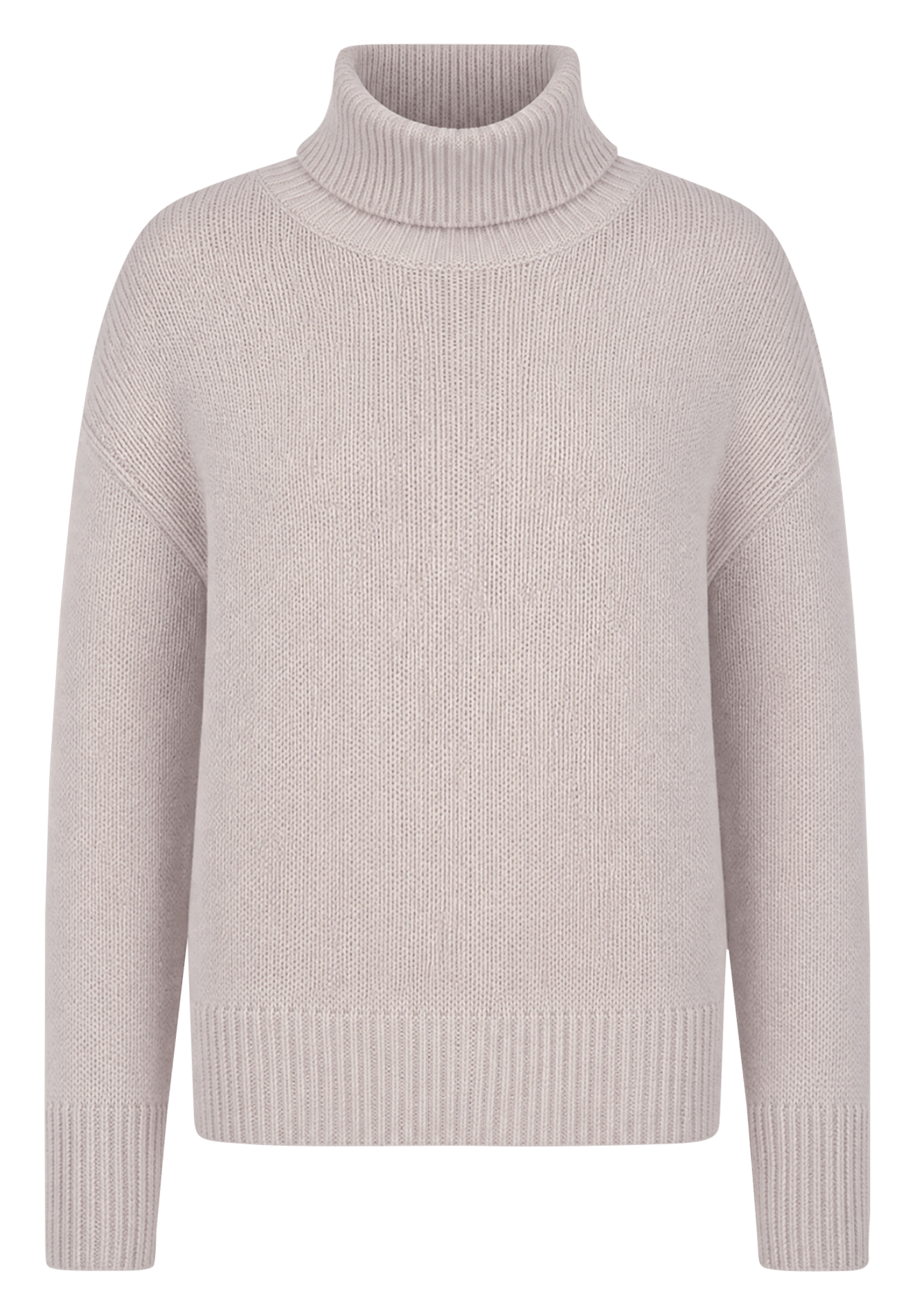 Straight cashmere turtleneck sweater GERARD DAREL Beige