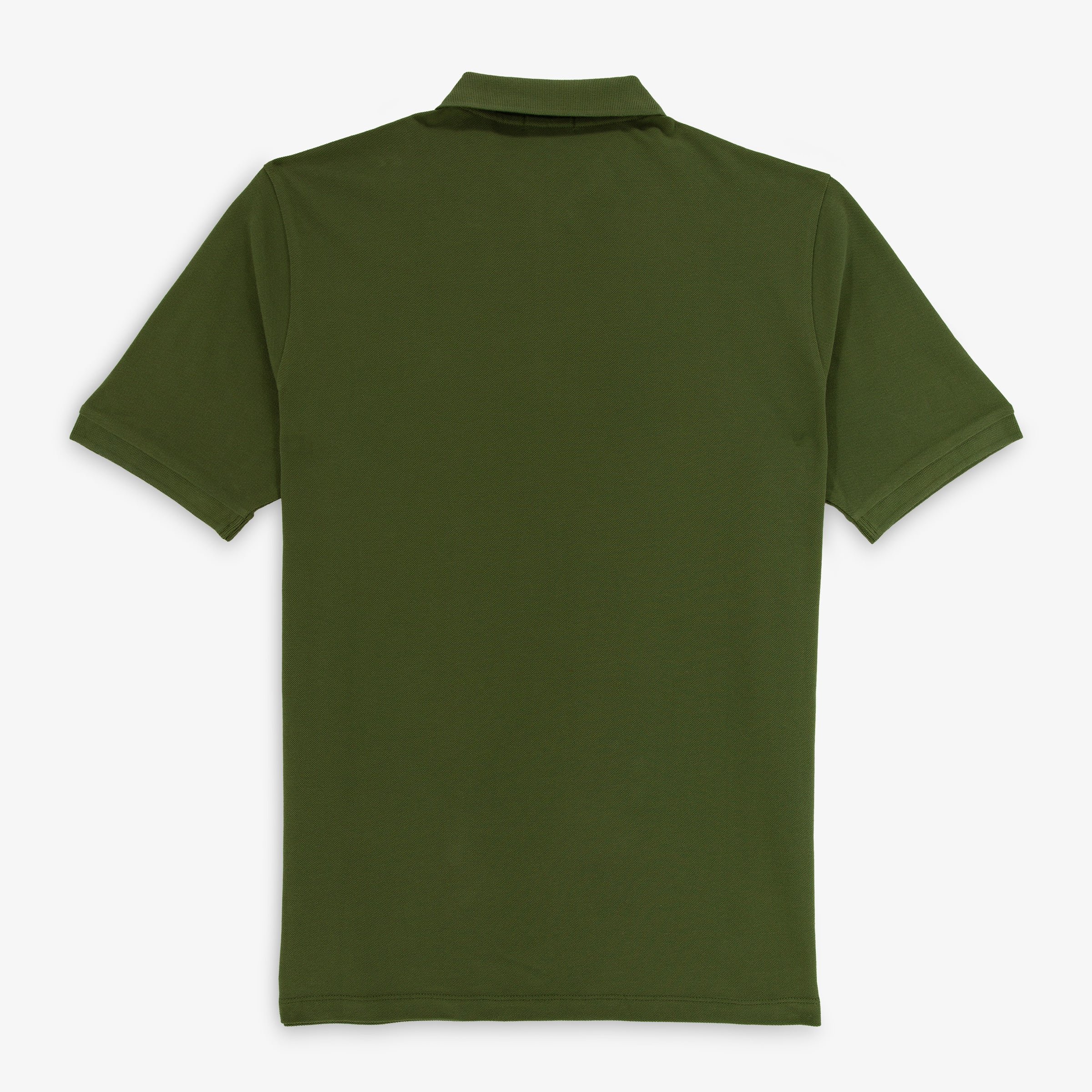 Lino short-sleeved piqué cotton polo shirt SERGE BLANCO Khaki