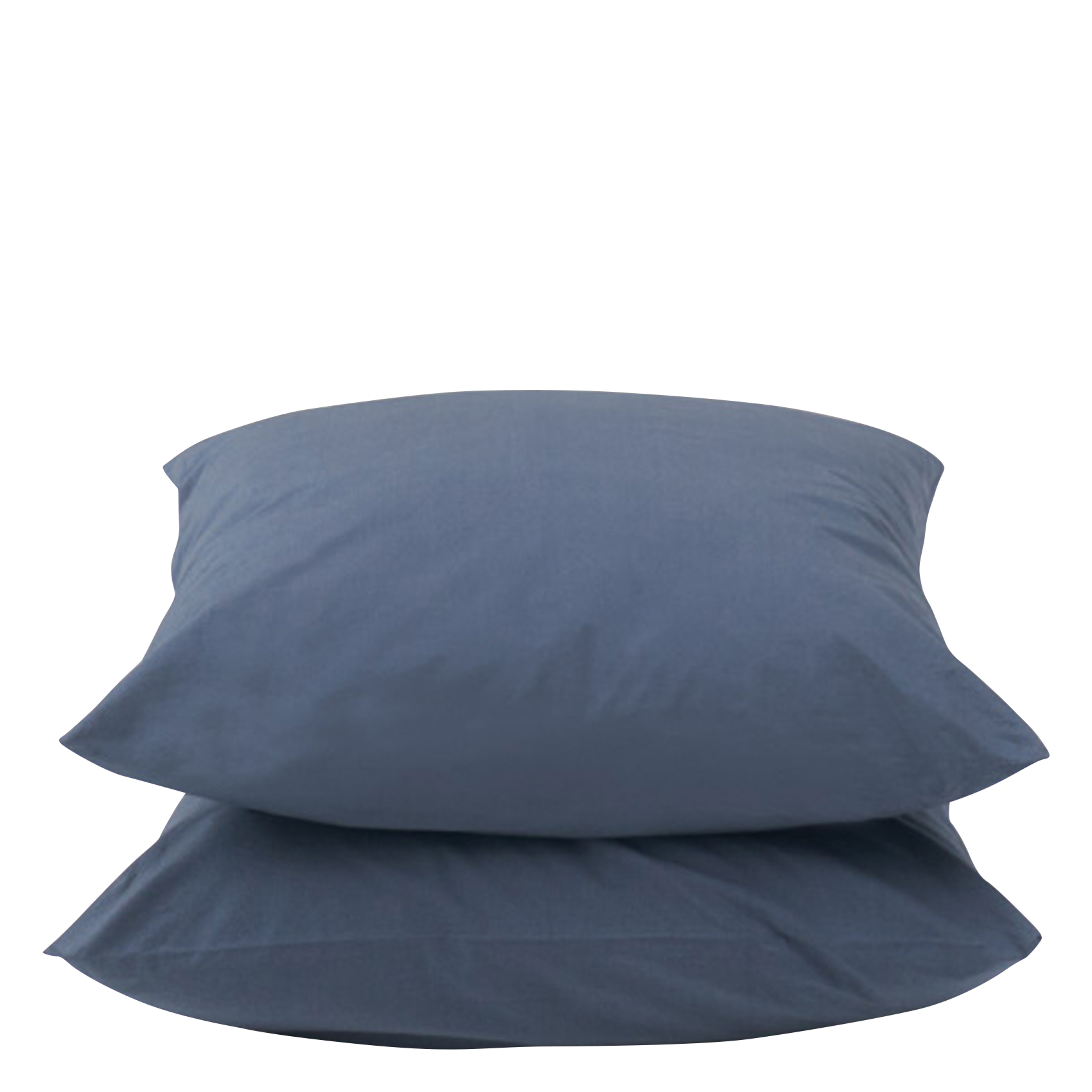 Set van 2 katoenen kussenslopen MOST Blauw