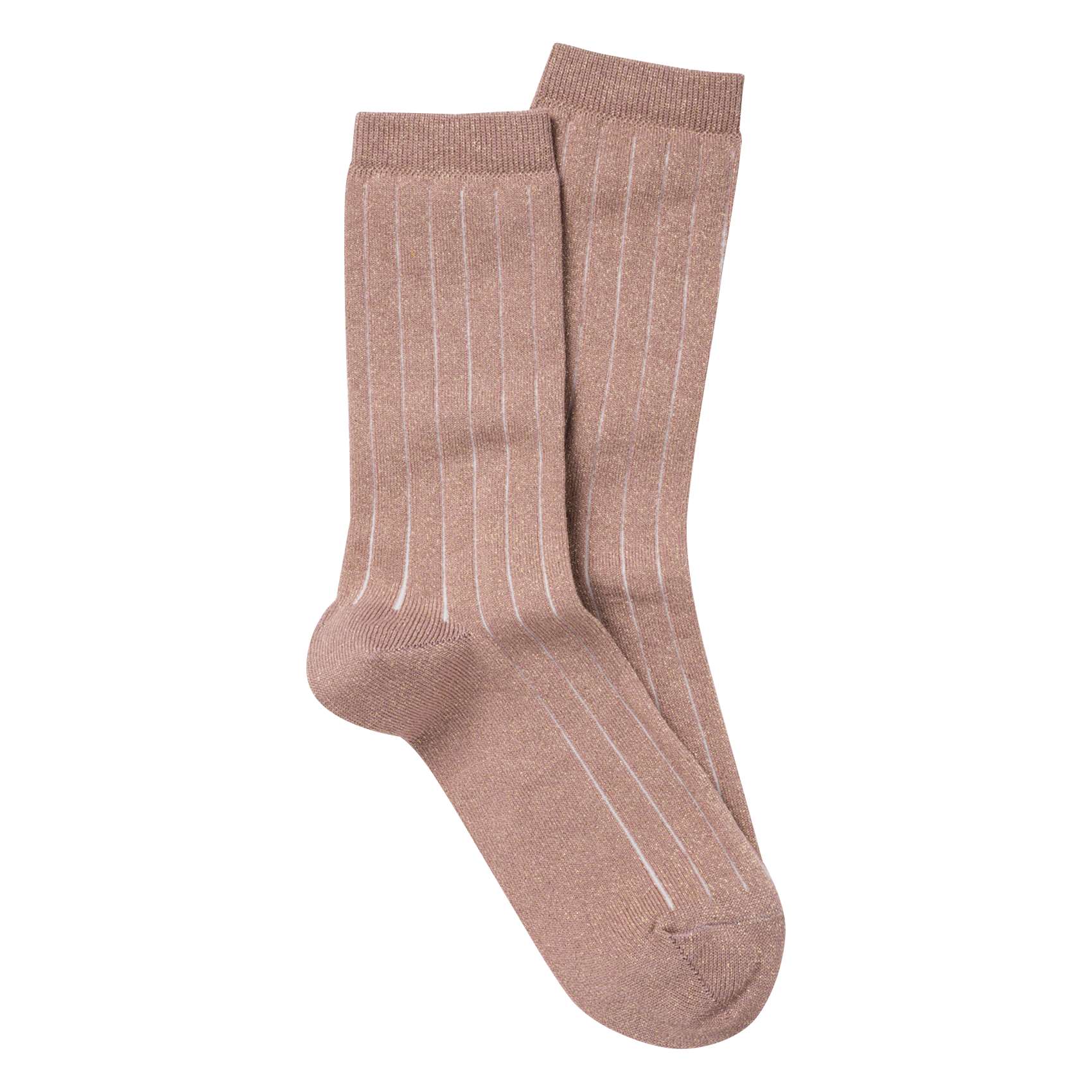 Glossy cotton-blend socks ROYALTIES Pink
