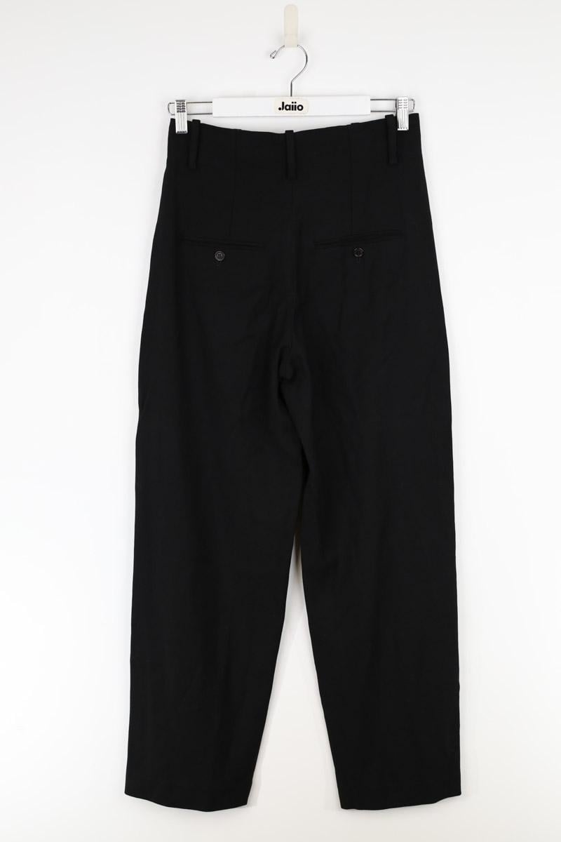 Cotton carrot pants ISABEL MARANT - Seconde Main Black