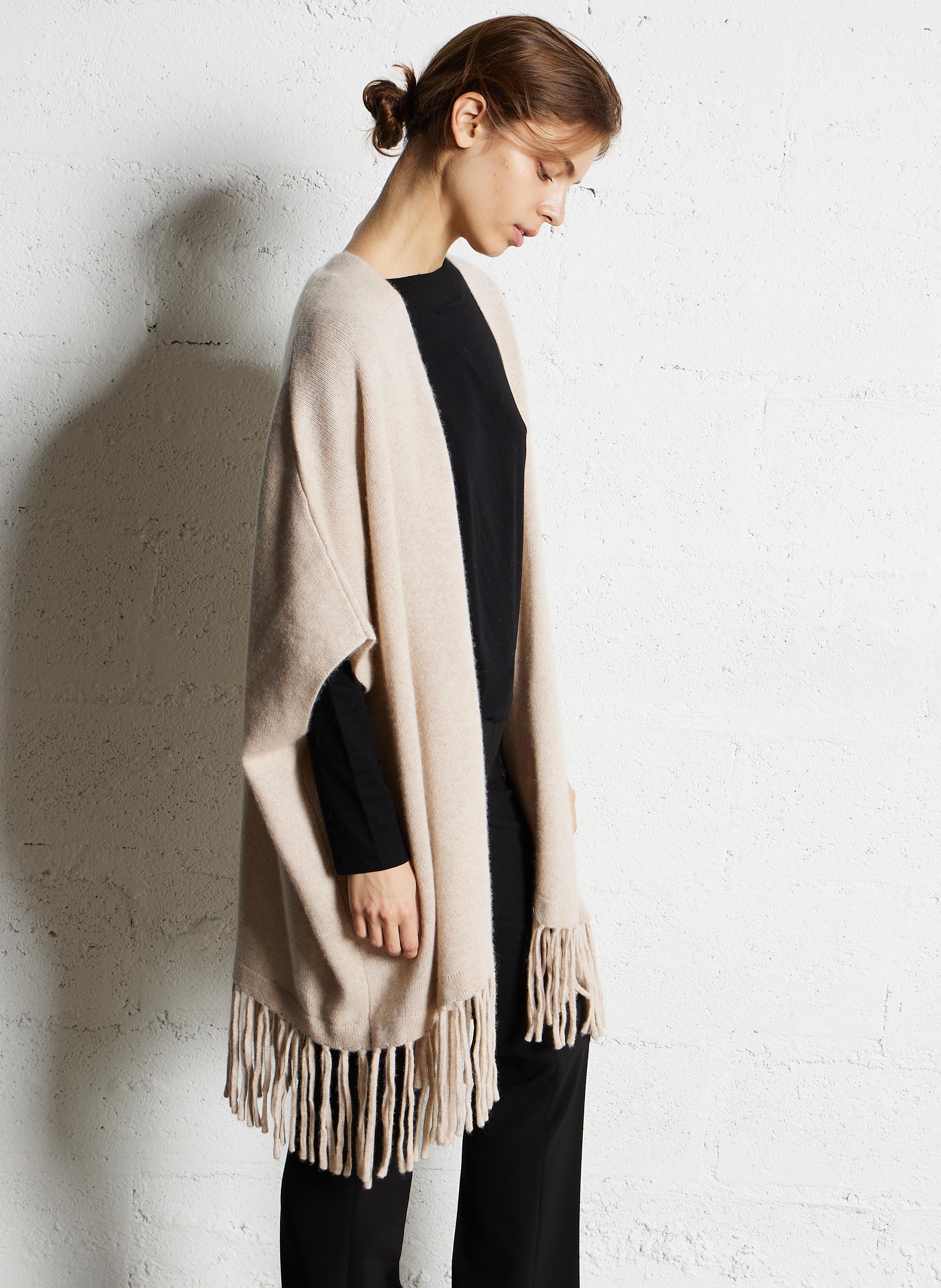 Straight-cut round-neck T-shirt MAISON 123 Black