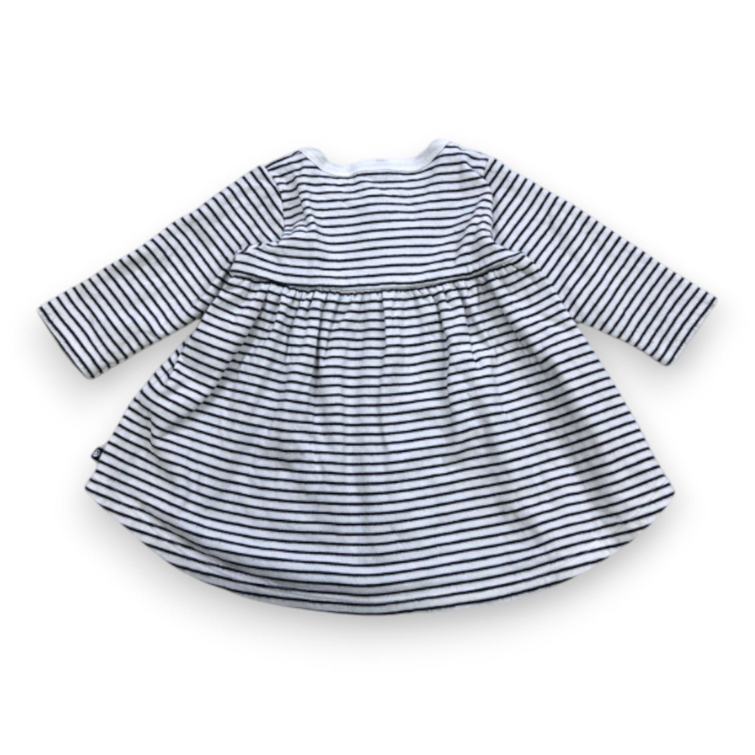 Blue baby dress - 6 months PETIT BATEAU - Seconde Main Blue