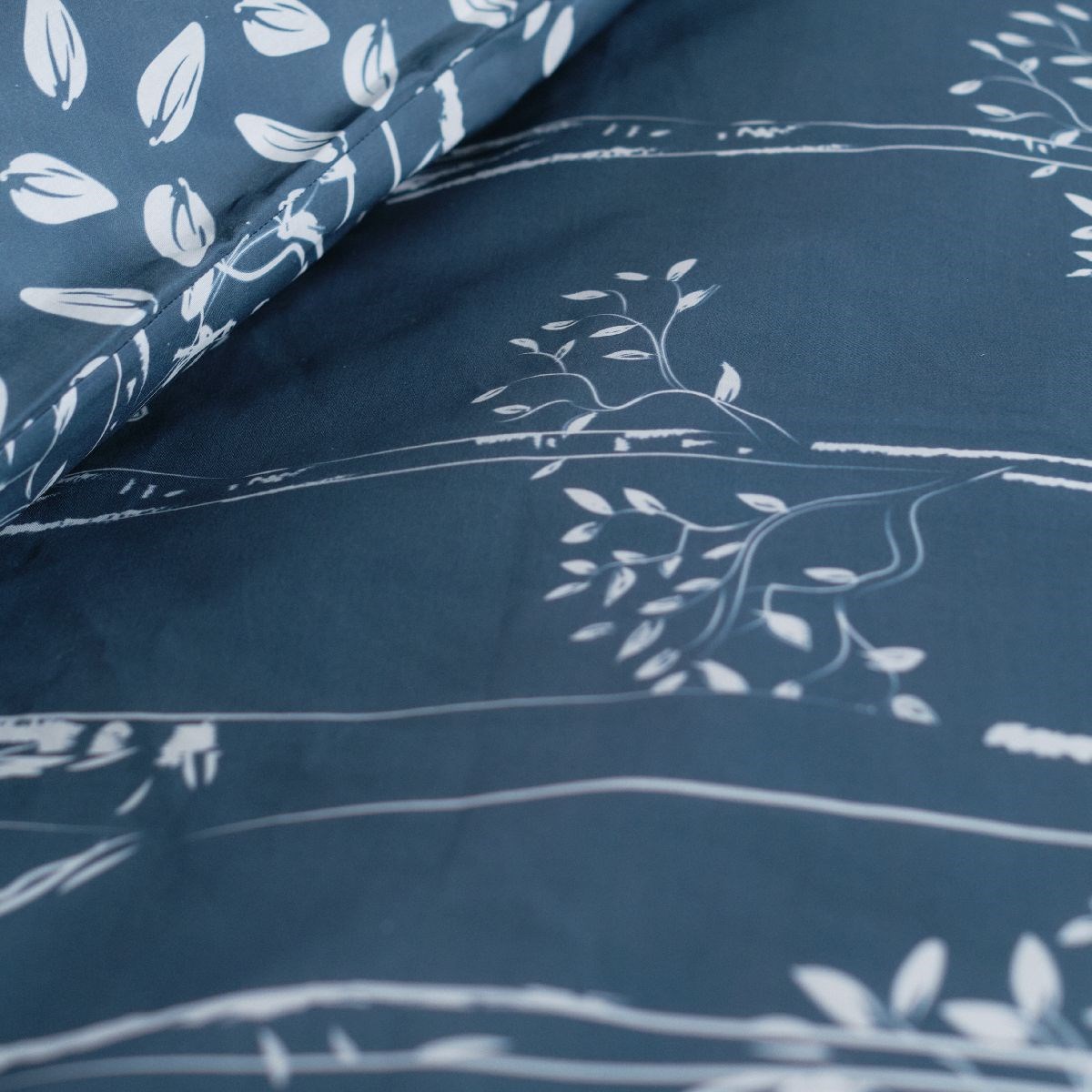 Cotton bedding set TODAY LINGE DE MAISON Blue
