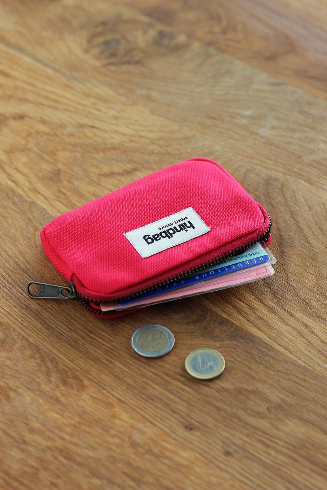 Cotton coin purse HINDBAG Pink