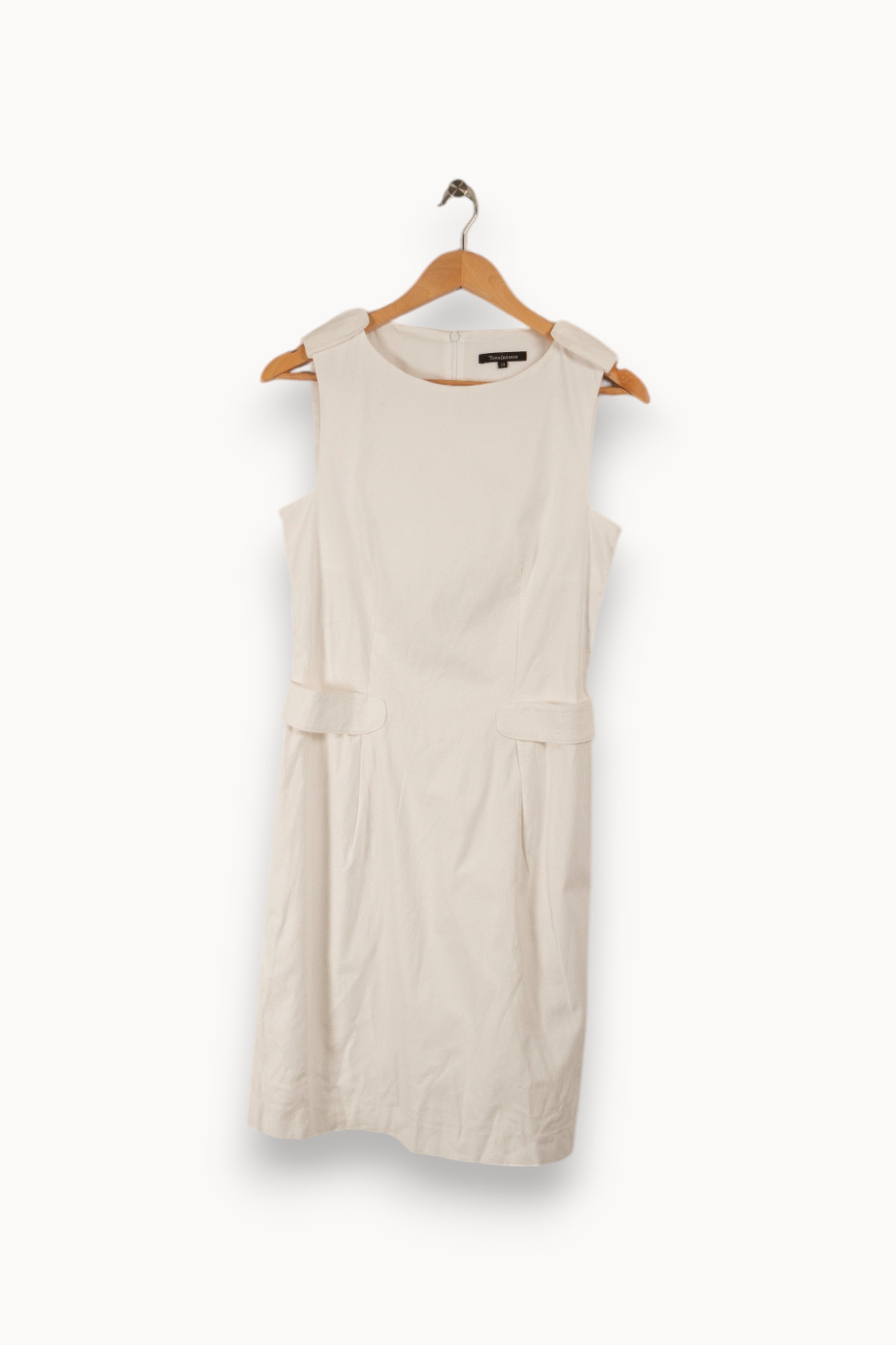 Midi dress TARA JARMON - Seconde Main White