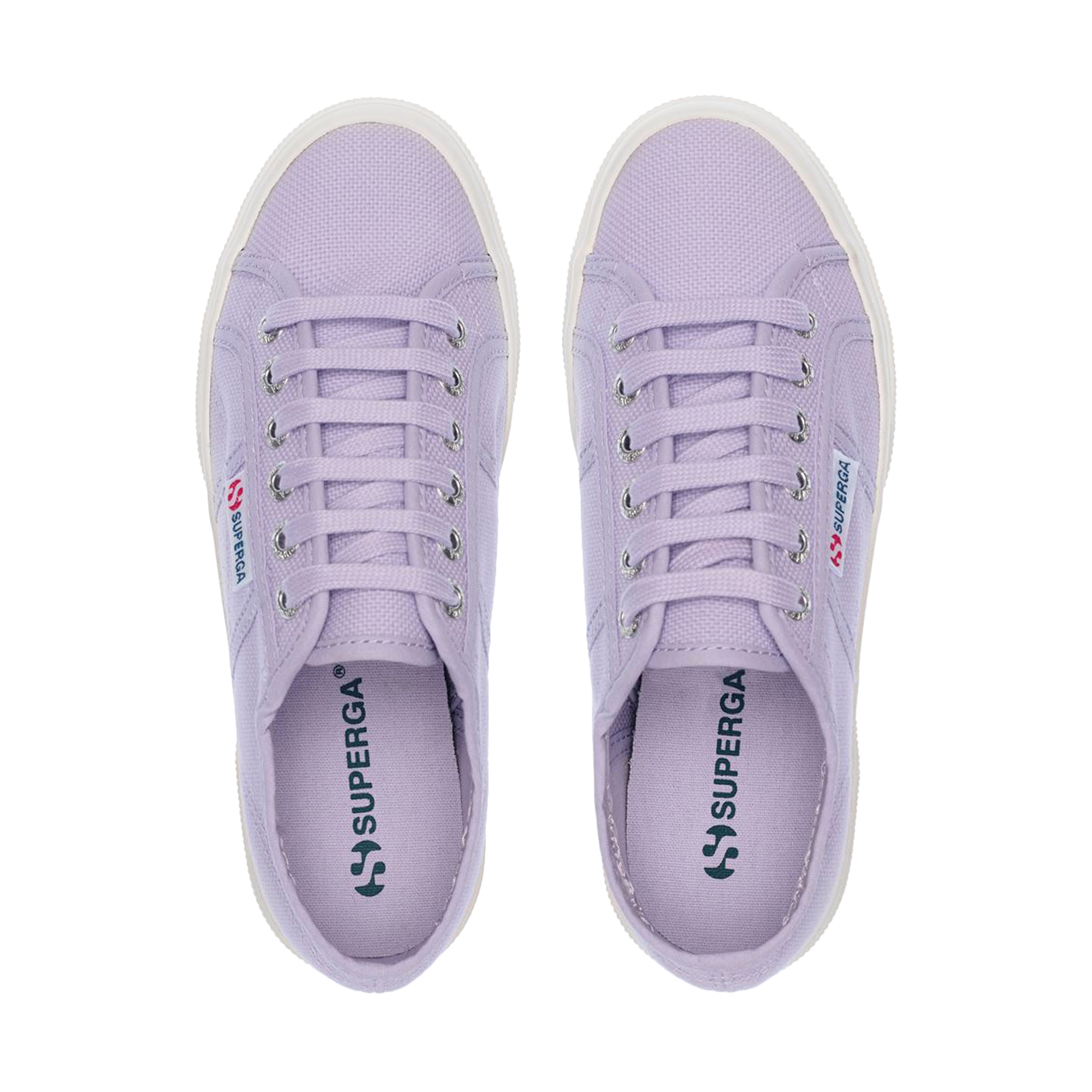 Superga platform low-top lace-up sneakers SUPERGA Purple