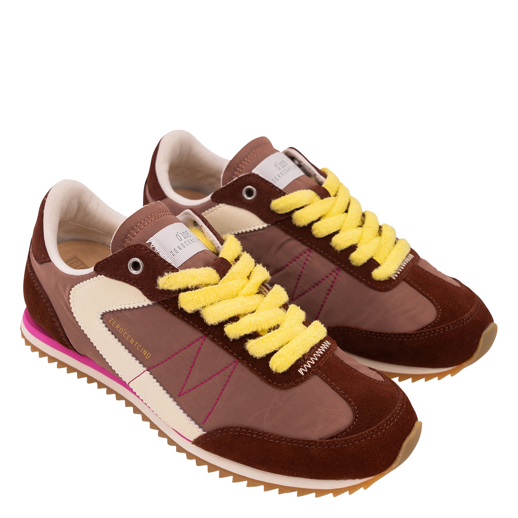 Baskets basses 0'105 Marron