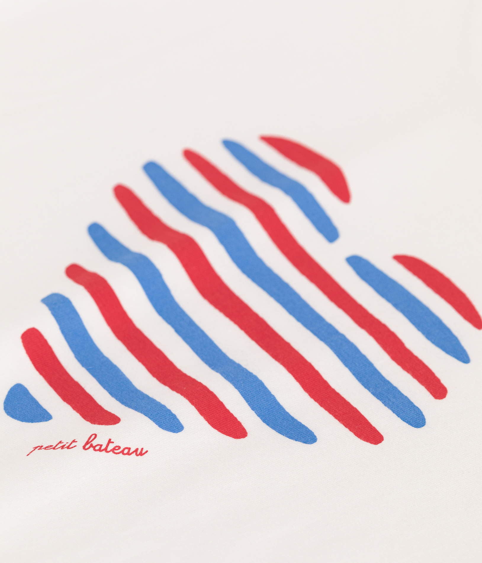 Camiliday round-neck sleeveless cotton top PETIT BATEAU White