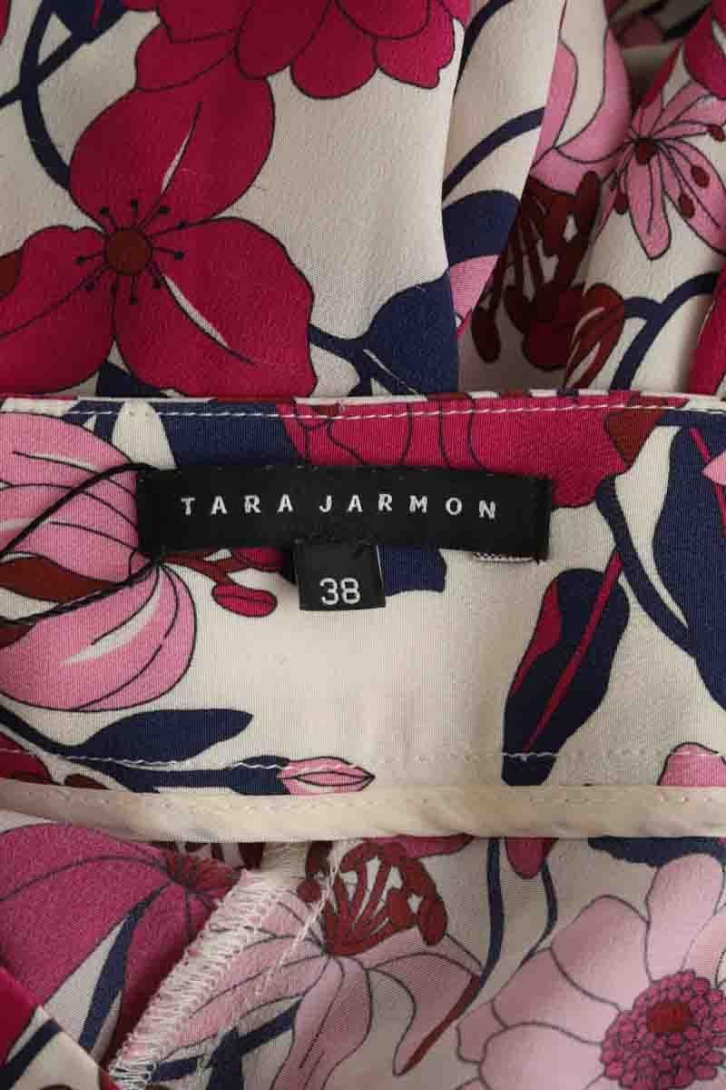 Silk trousers TARA JARMON - Seconde Main Purple