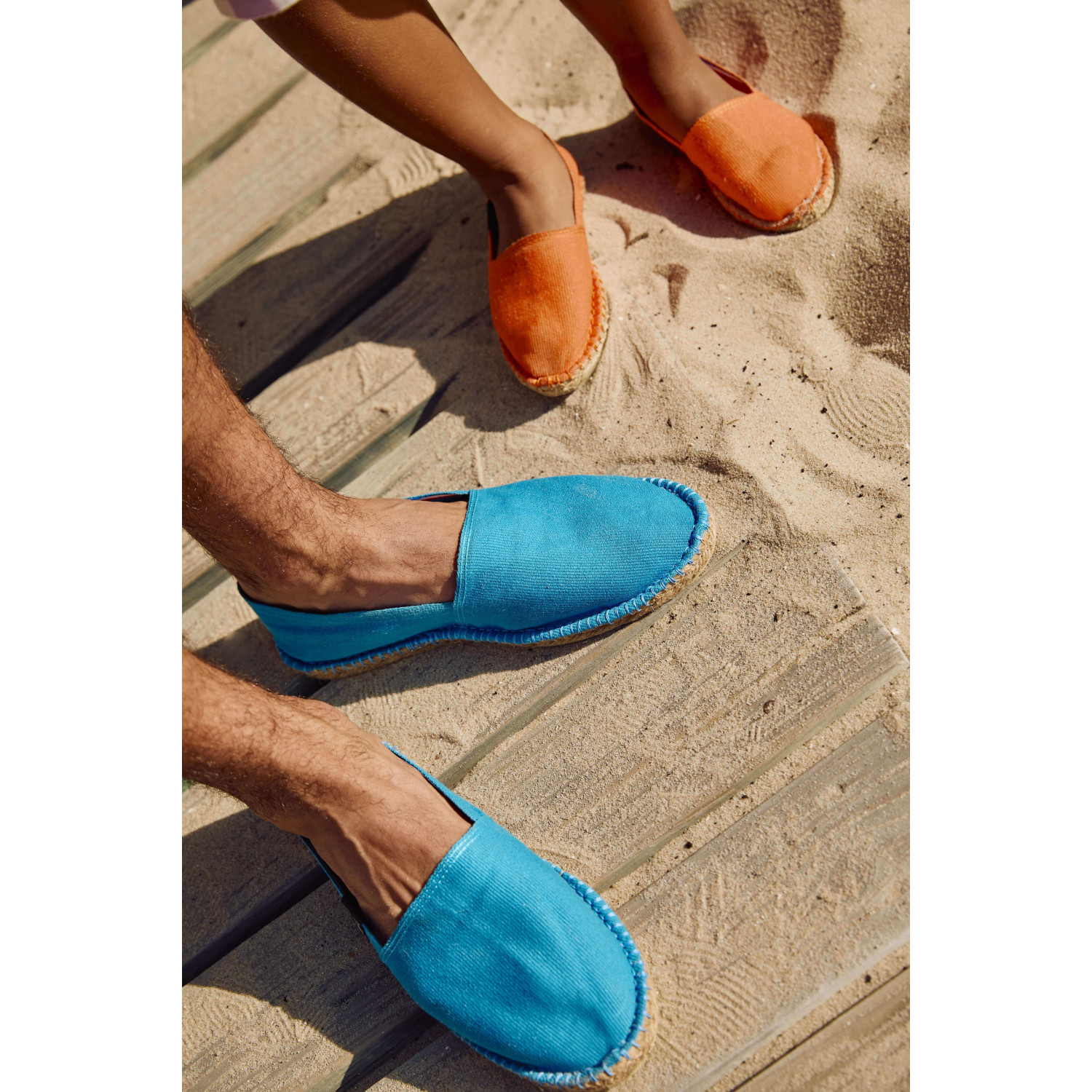 Striped espadrilles ART OF SOULE Blue