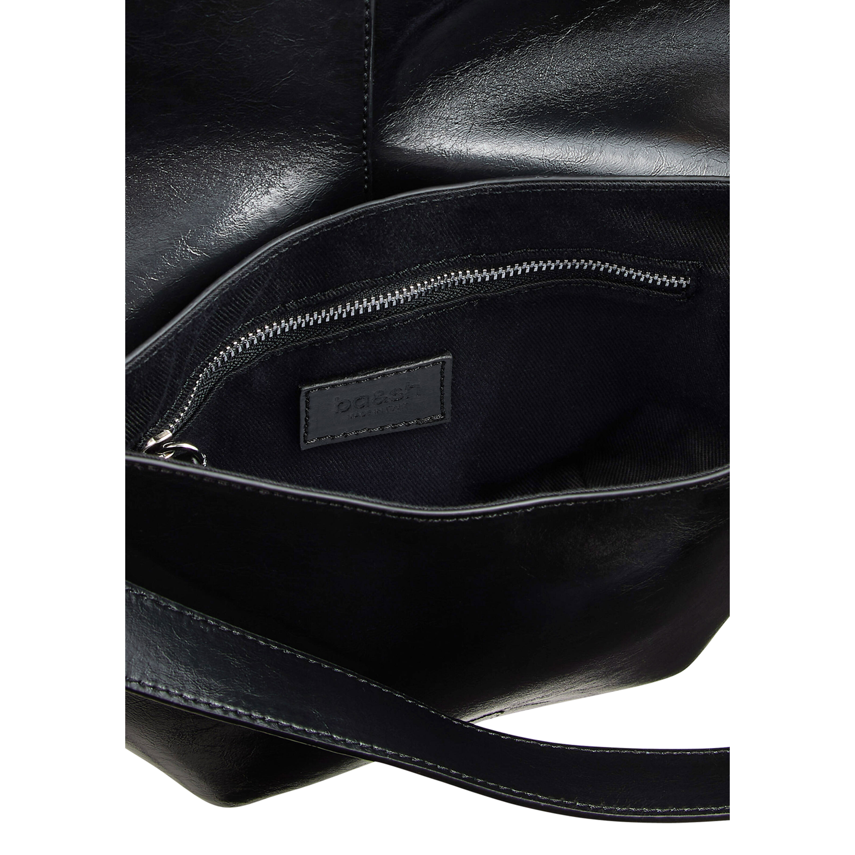 Sac bandoulière demi-lune BA&SH Noir