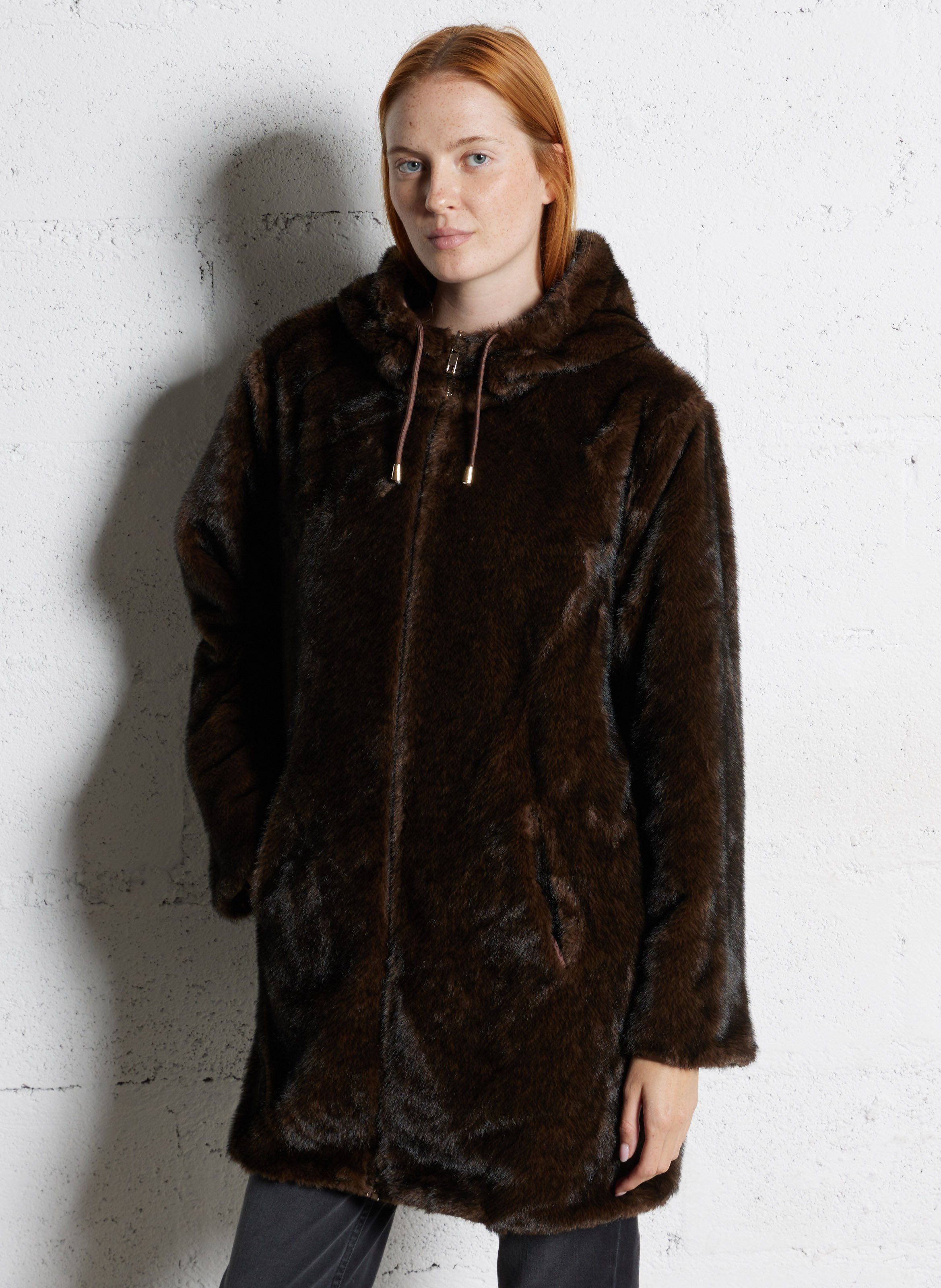 Regenjacke mit Stehkragen LA PETITE ETOILE Braun