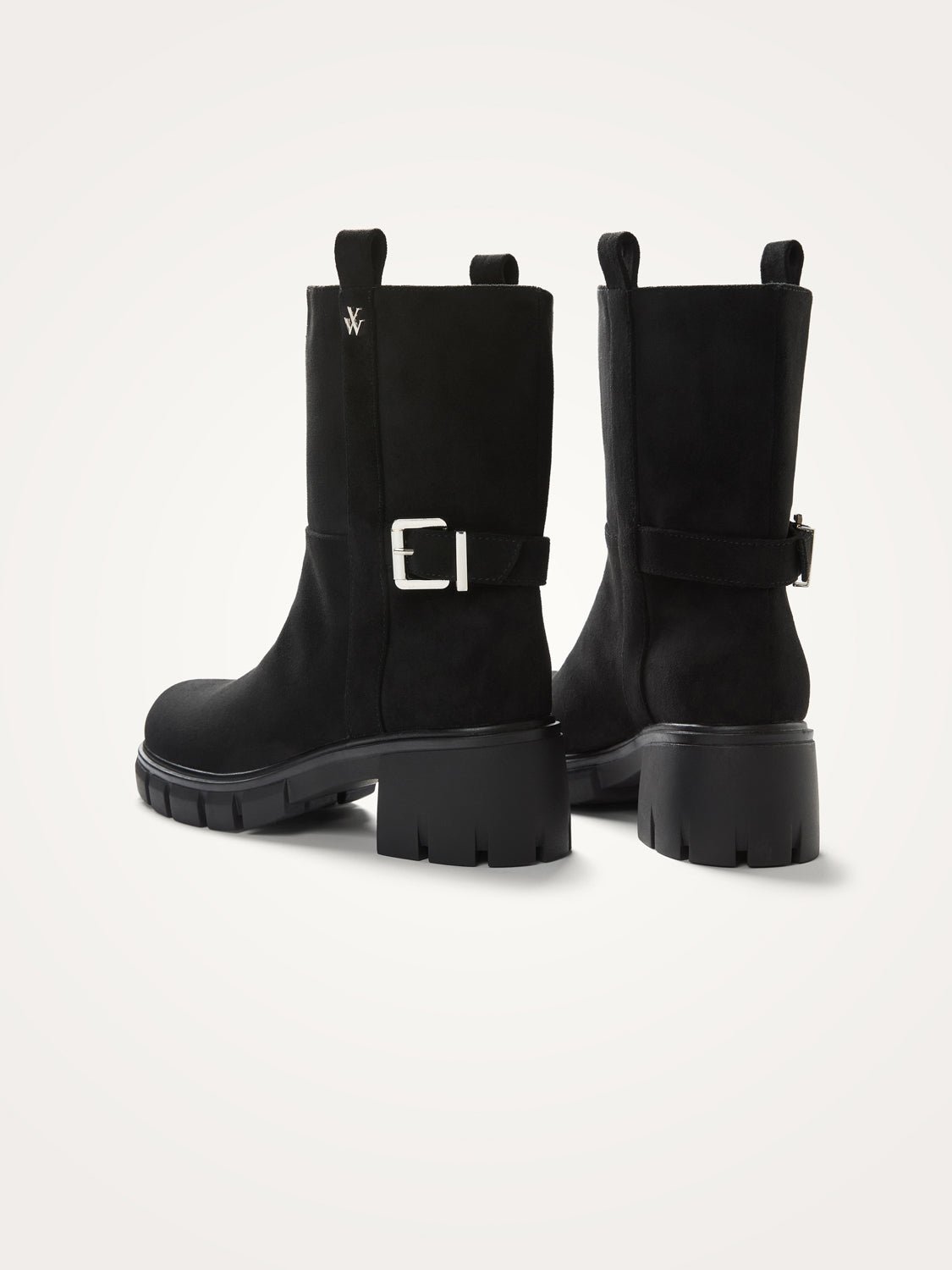 Suede ankle boots VANESSA WU Black