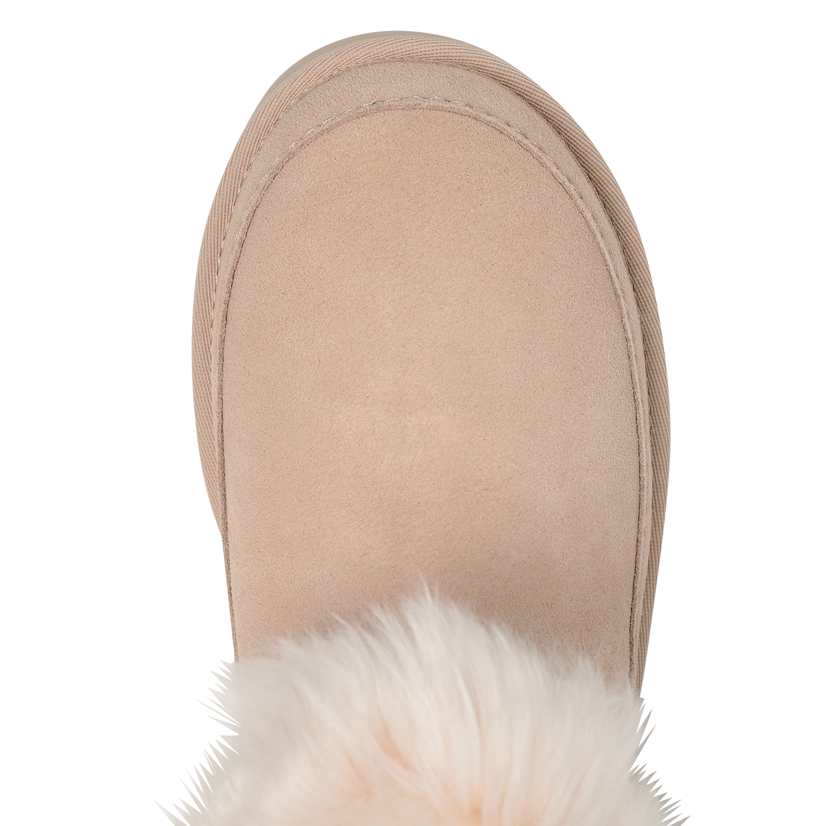 Boots en cuir mélangé UGG Beige