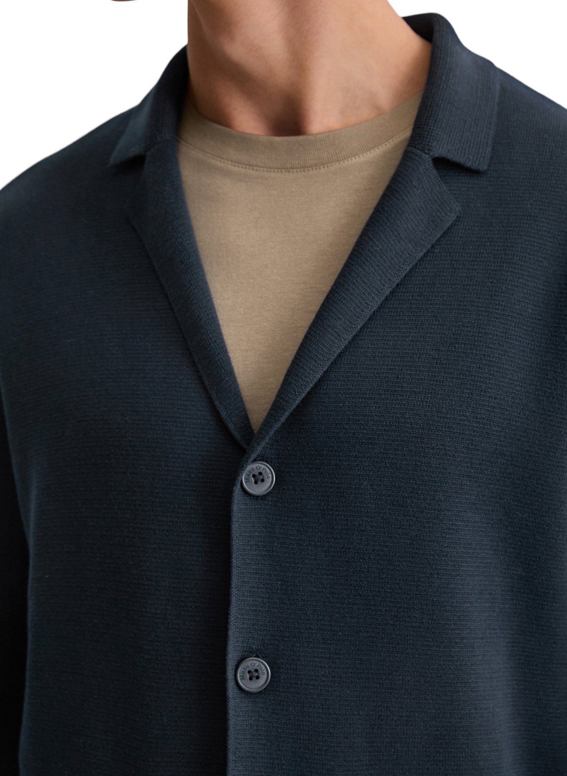 Blazer vest in cotton MARC O'POLO Blue