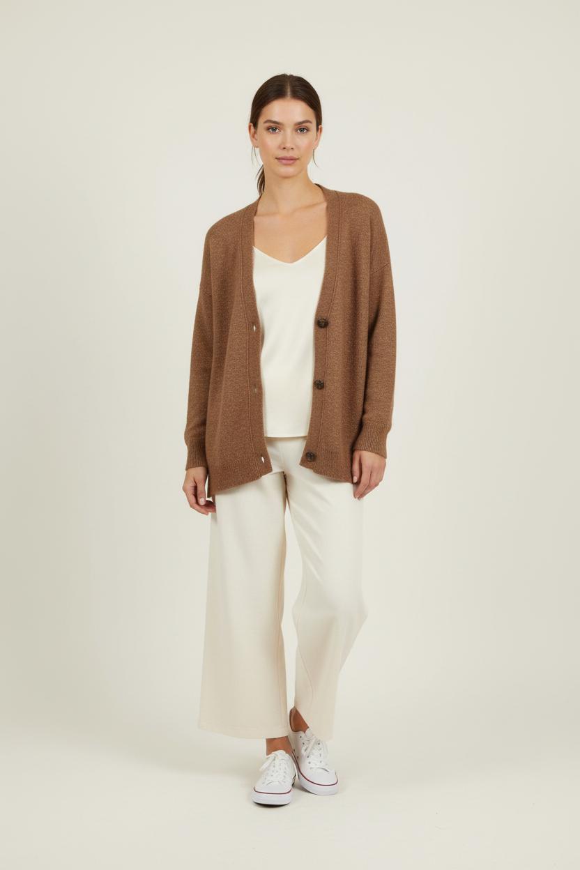 Cardigan STELLA FOREST - SECONDE MAIN Brown