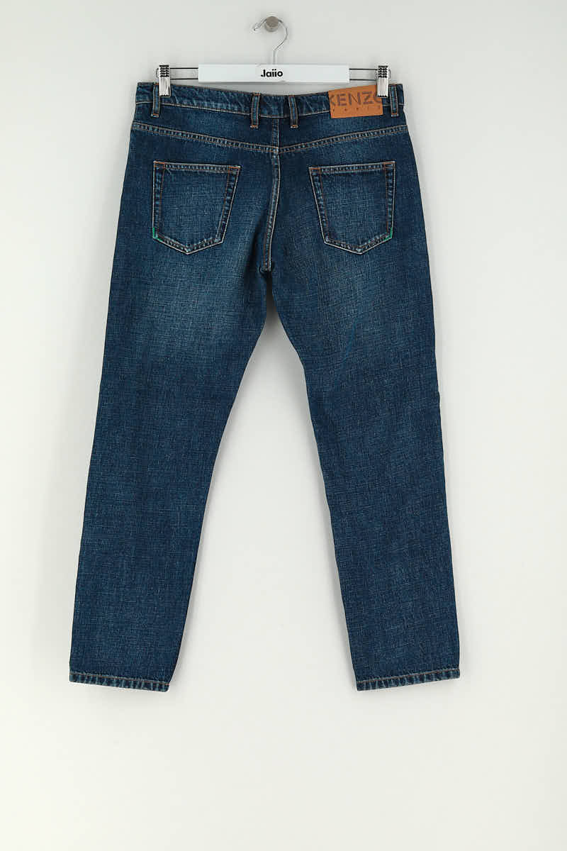 - Straight-leg jeans
- 5 pockets
- Straight cut
- Faded effect KENZO - SECONDE MAIN Blue