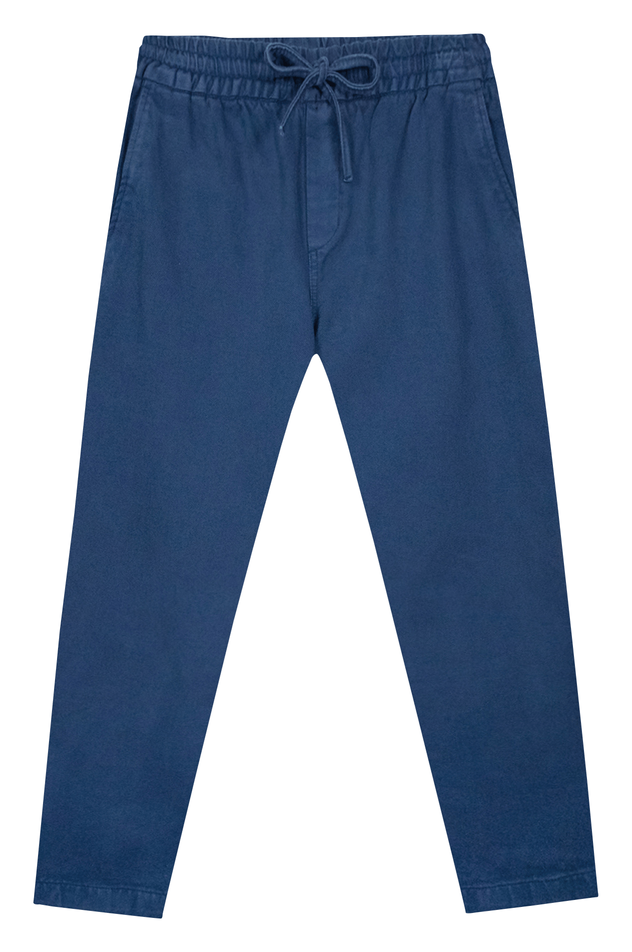 Jogging droit élastique uni FAGUO Bleu