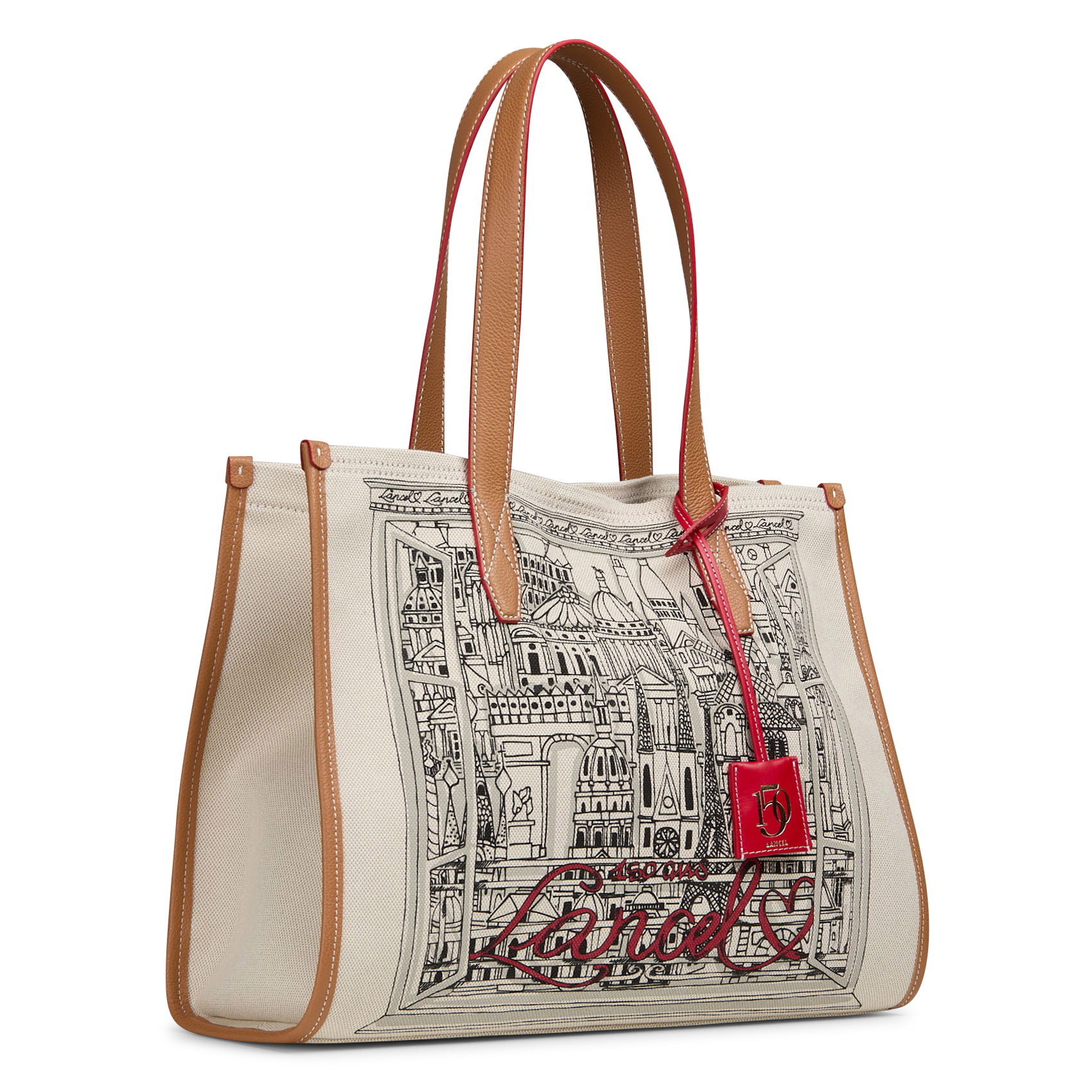 Ritstas L - Premier Flirt 150 jaar LANCEL Beige