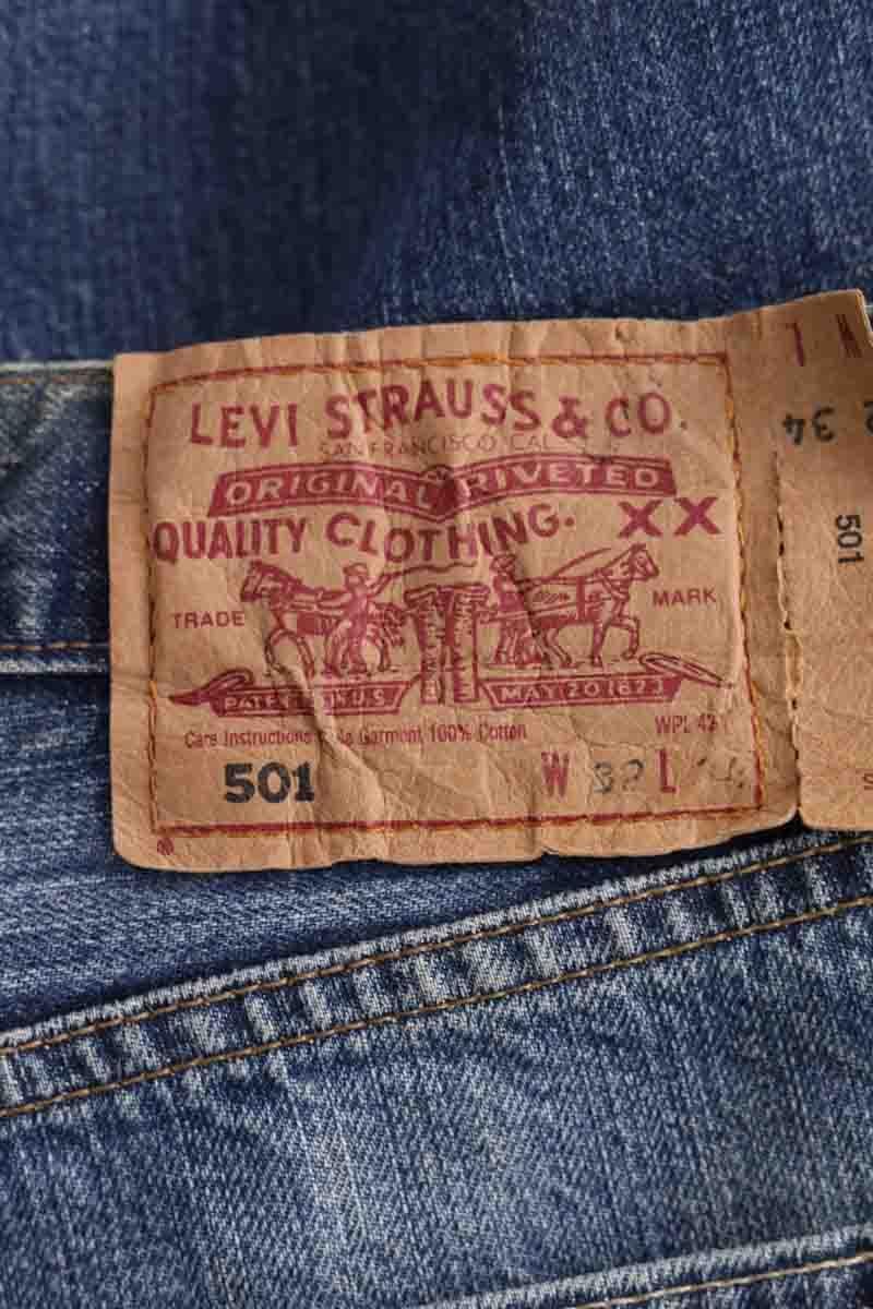 Straight jeans LEVI'S - Seconde main Blue