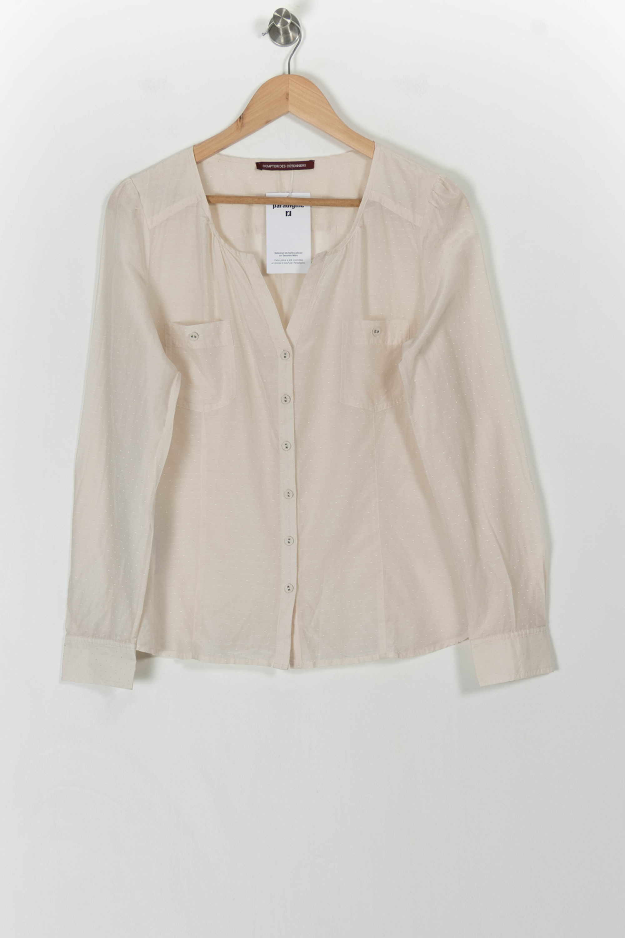 Shirt COMPTOIR DES COTONNIERS - Seconde main Beige