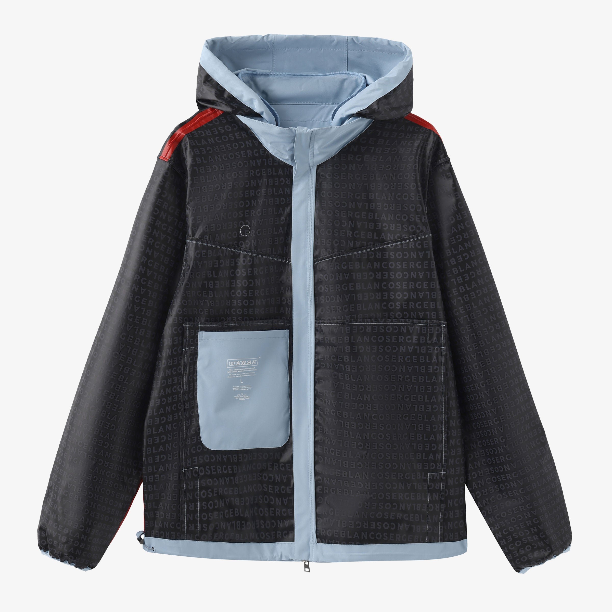 Waterproof jacket SERGE BLANCO Blue