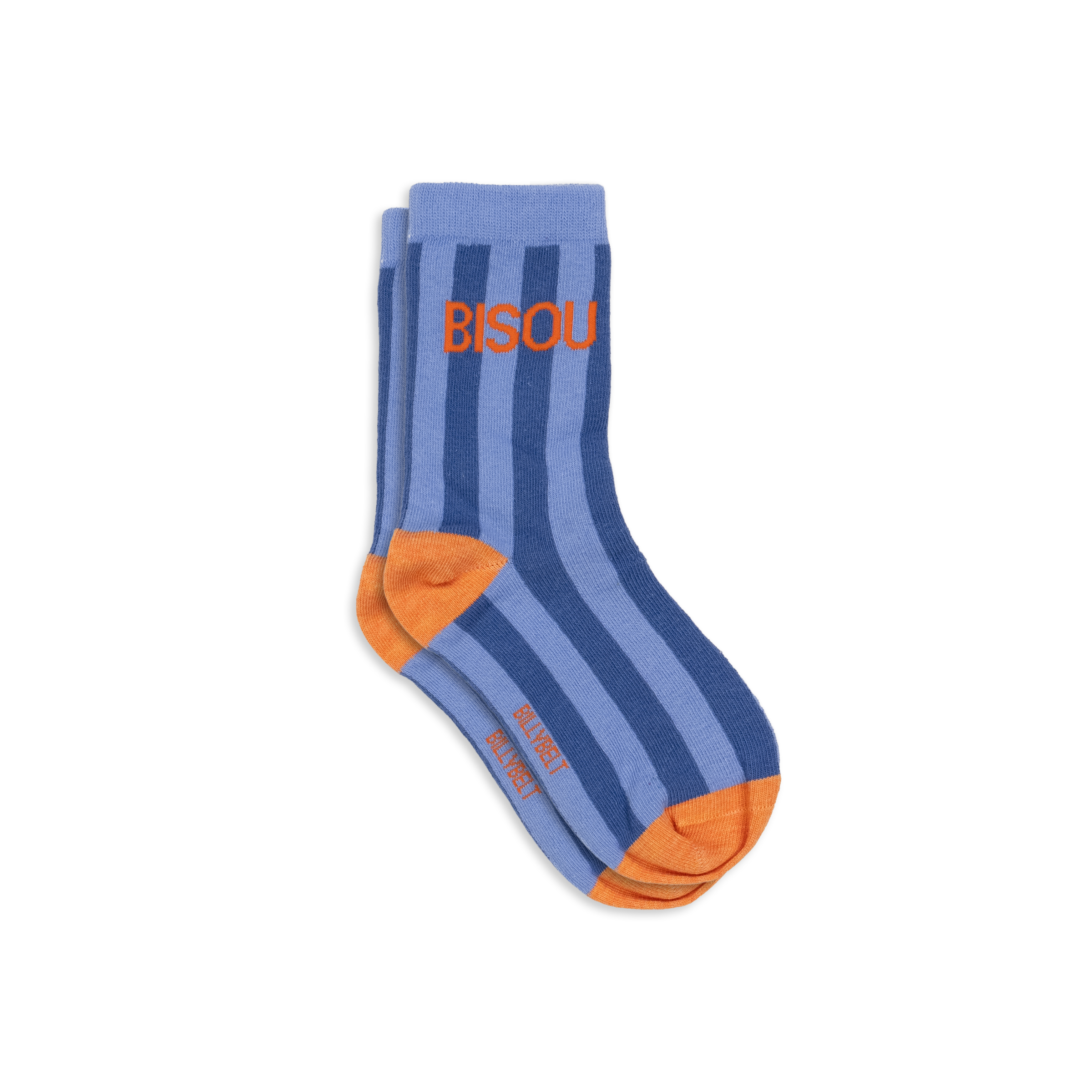Combed cotton socks with message BILLYBELT