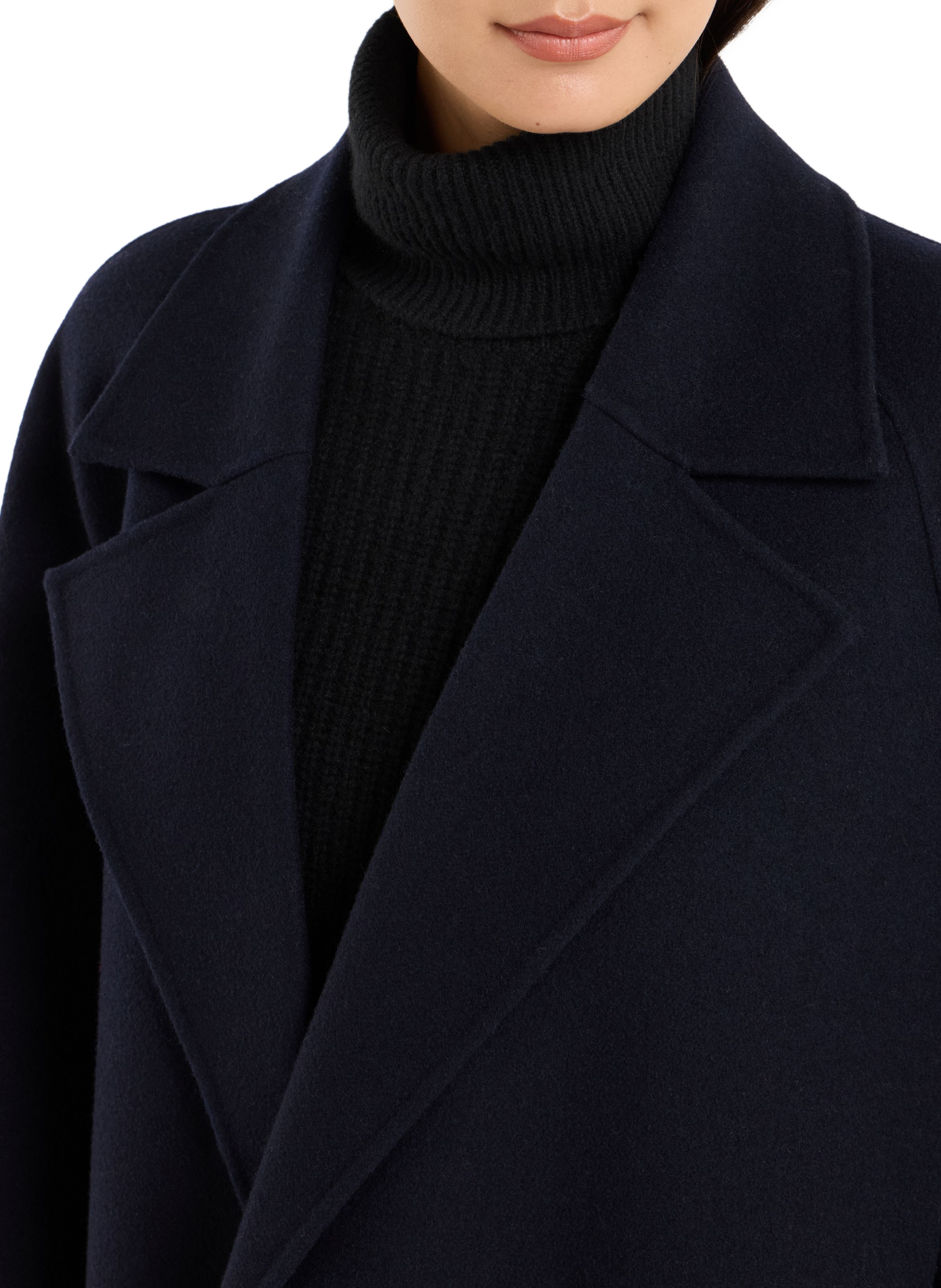 Warmor wool blend warmor coat SAISON 1865 Blue