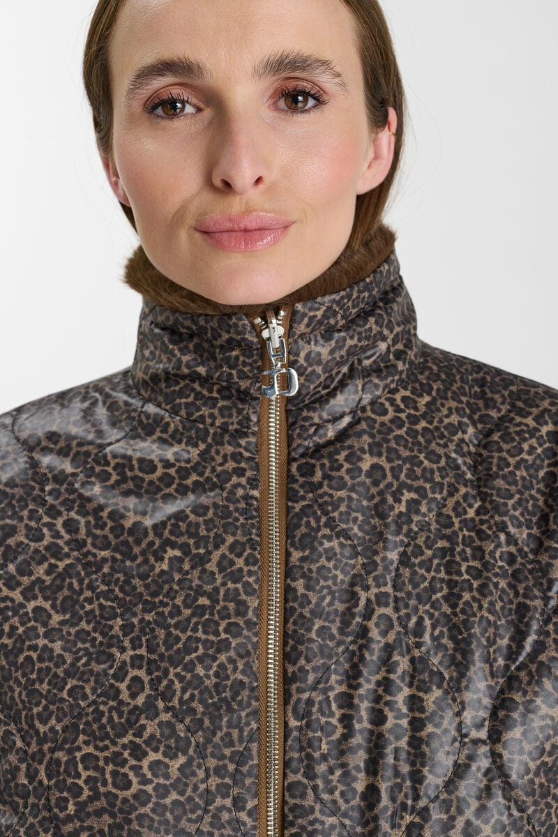 Sleeveless jacket LE TEMPS DES CERISES Brown