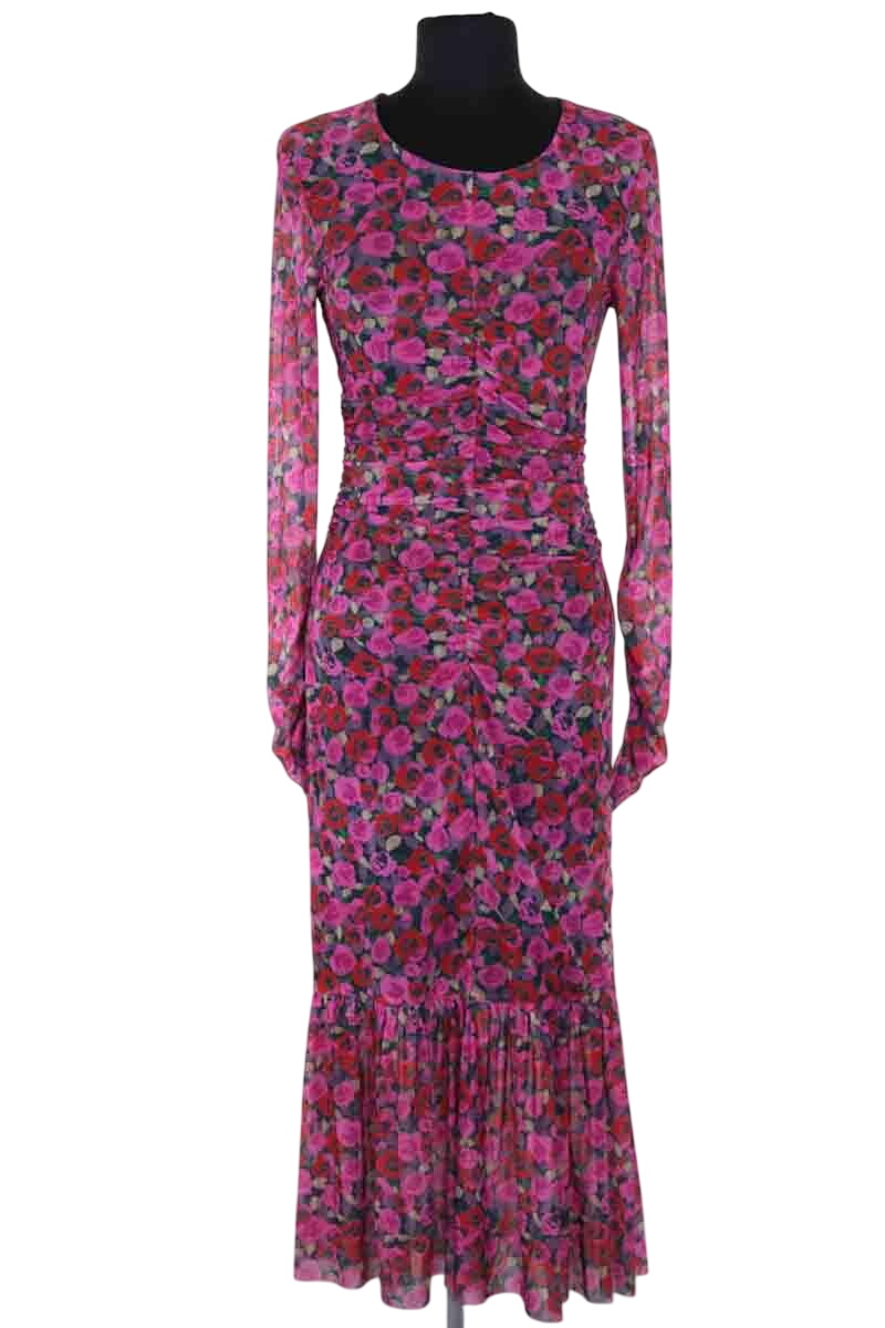 Dress GANNI - Seconde Main Pink
