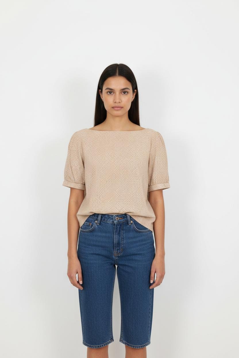 Blouse MARIE SIXTINE - SECONDE MAIN Beige