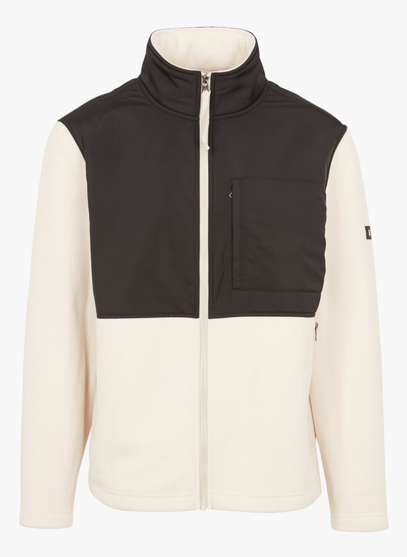 Polaire col montant Jaune Aigle Homme Place des Tendances