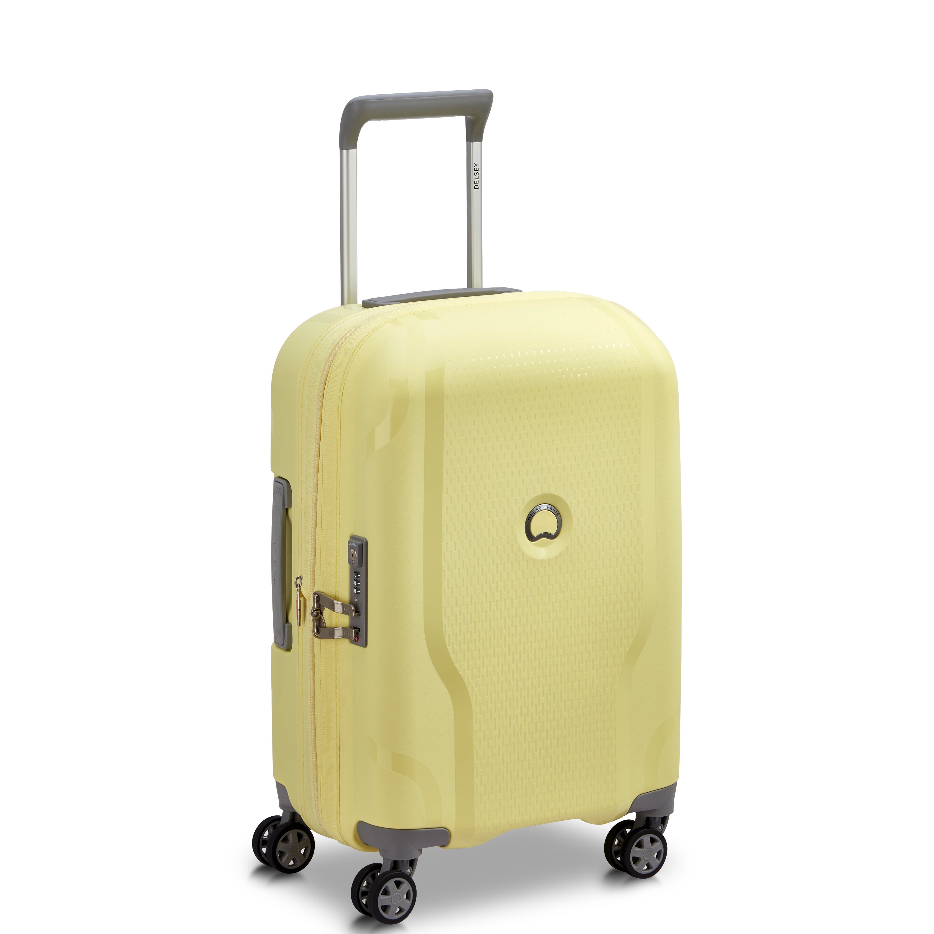 Rigid cabin suitcase | Yellow DELSEY PARIS Women