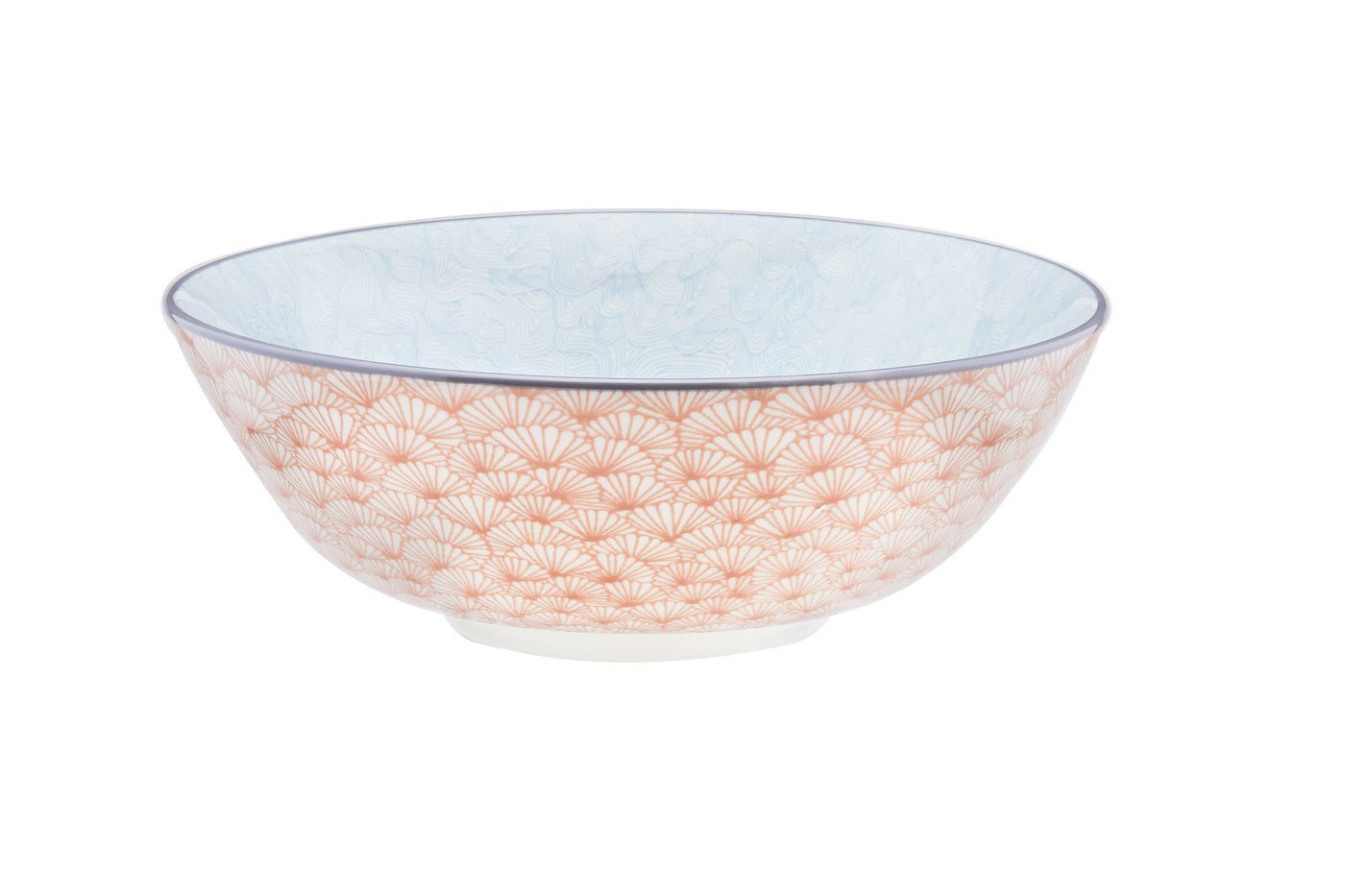 Bowl pattern ø21cm - 6 pieces - color BJORN Multicolored