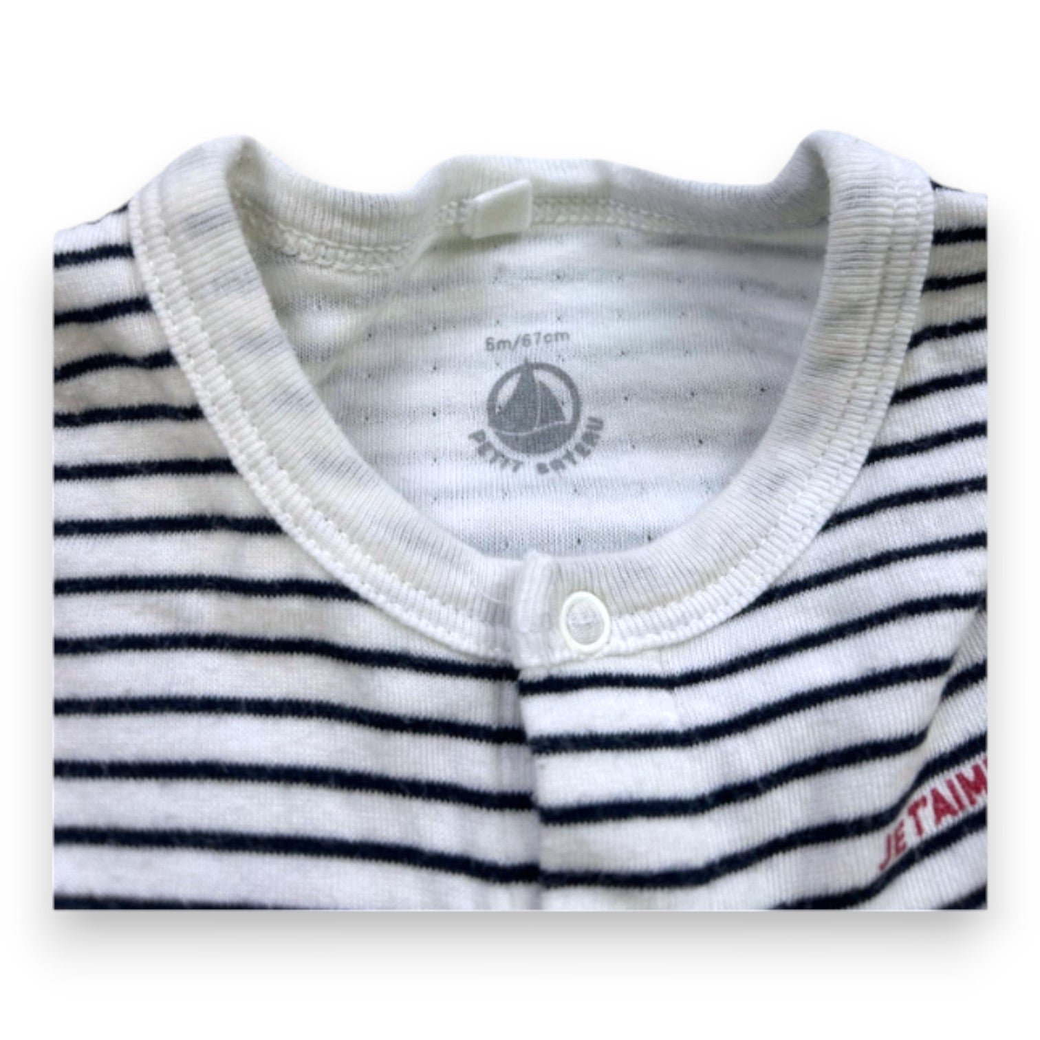 Blue baby dress - 6 months PETIT BATEAU - Seconde Main Blue