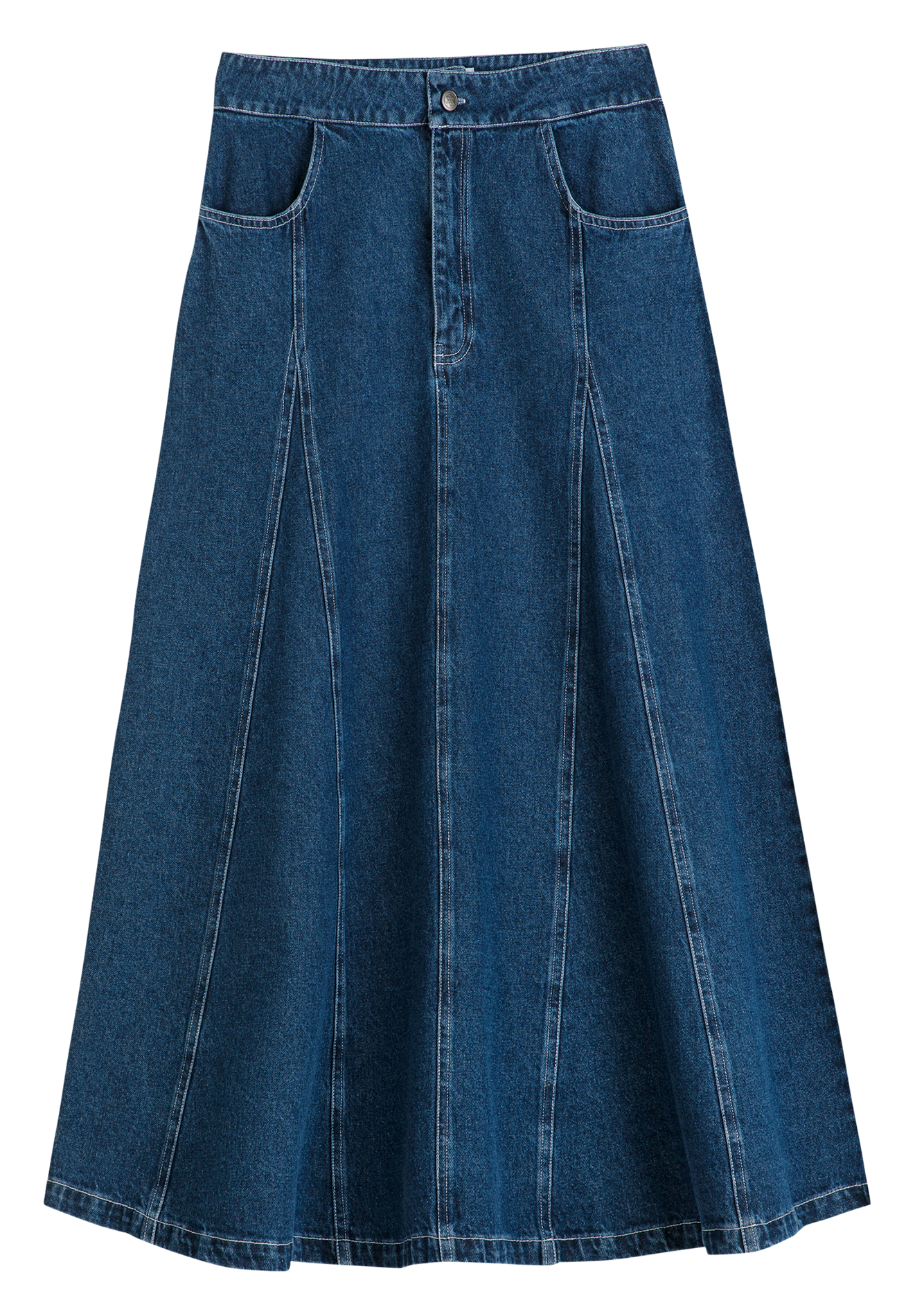 Halflange, katoenen plooirok BOBO CHOSES Roze