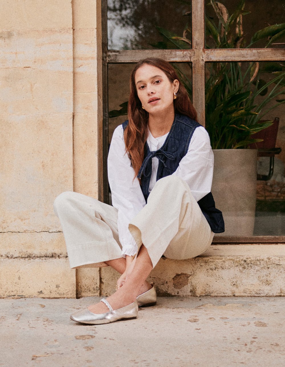 Ballet pumps ODAJE EX. M.MOUSTACHE Silver