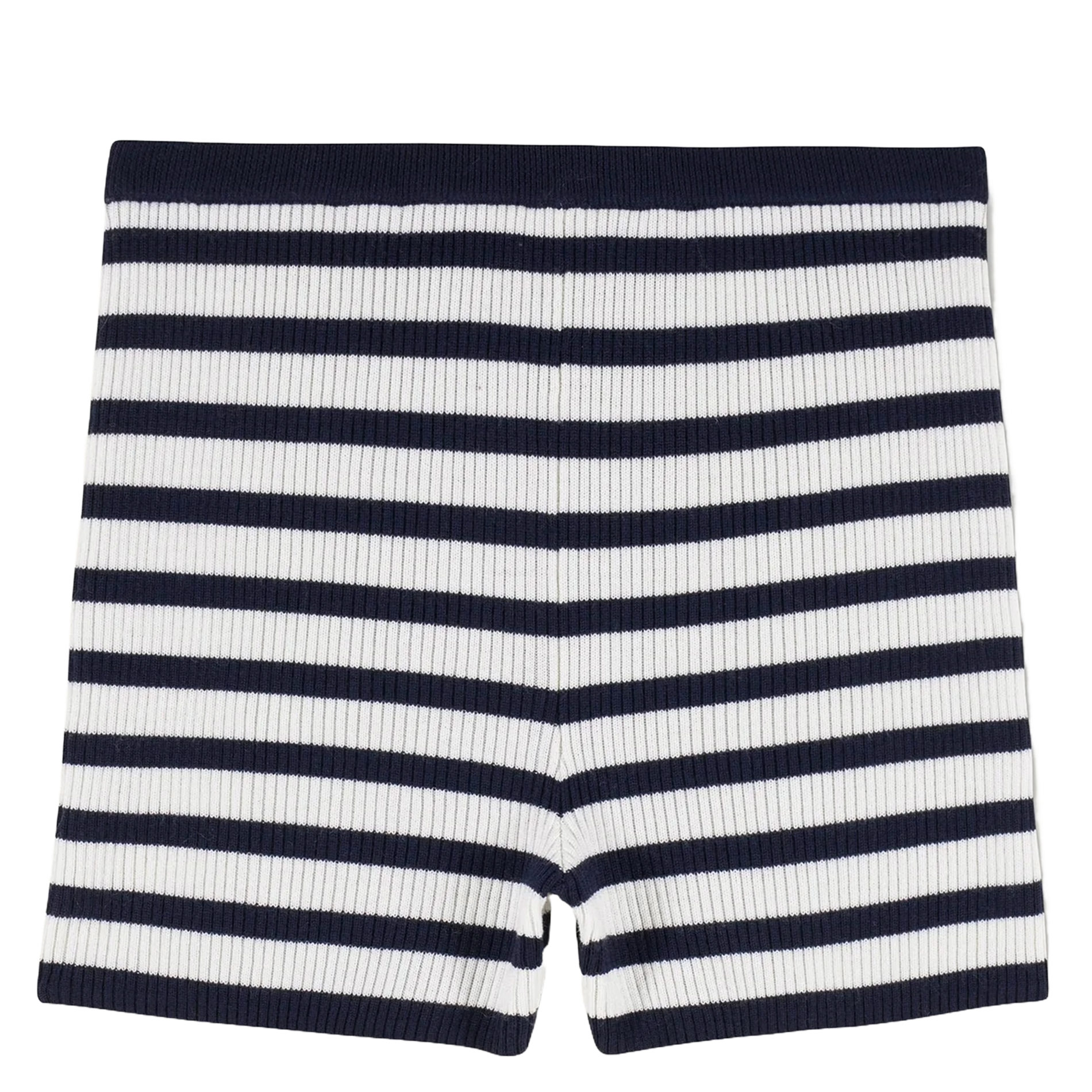 Straight wool striped shorts FROM FUTURE Multicolored