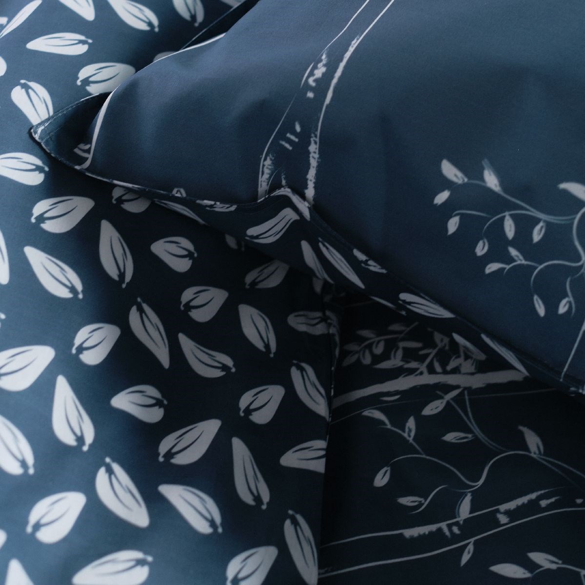 Cotton bedding set TODAY LINGE DE MAISON Blue