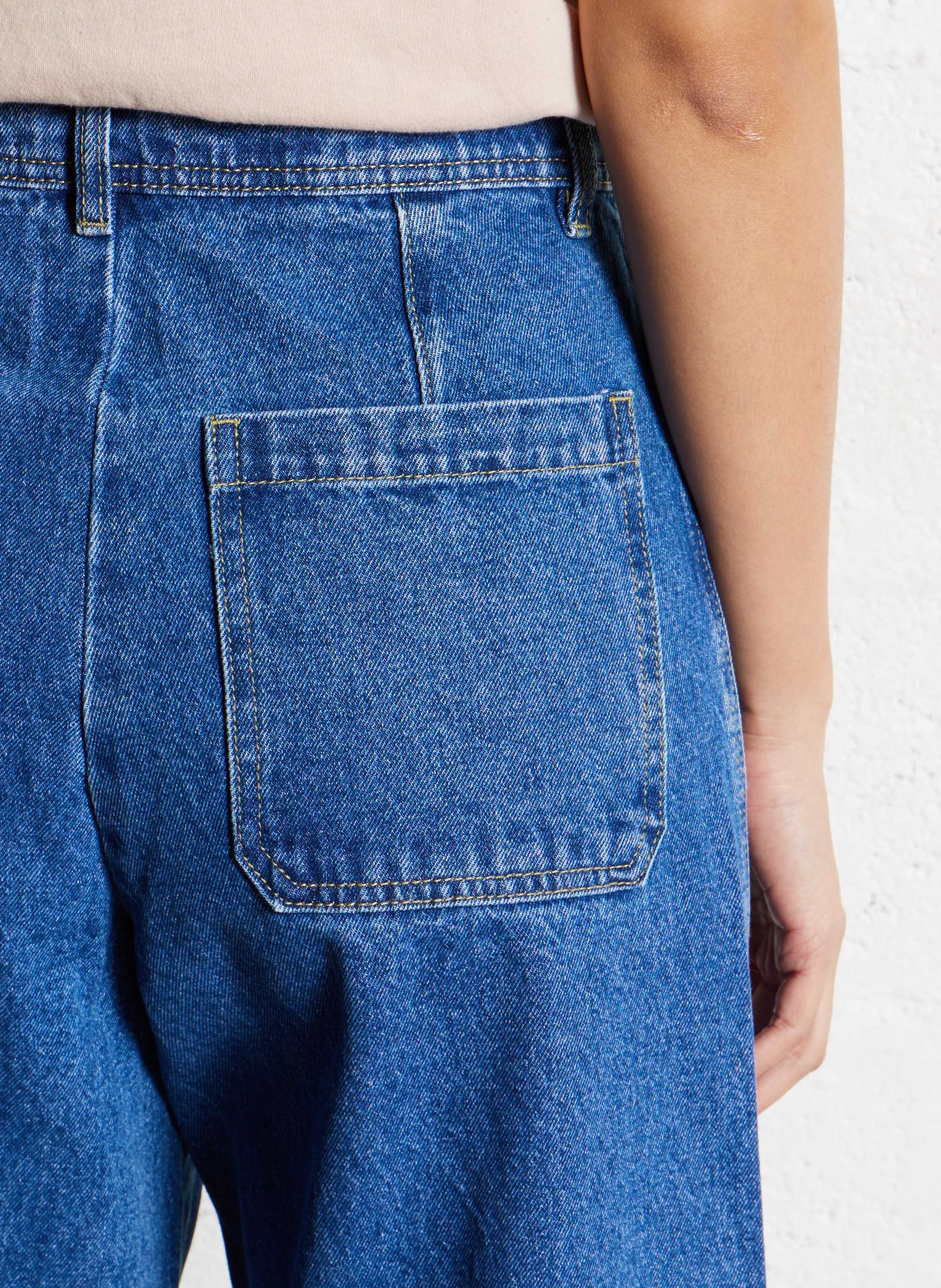 Jean large  LOLLYS LAUNDRY Bleu