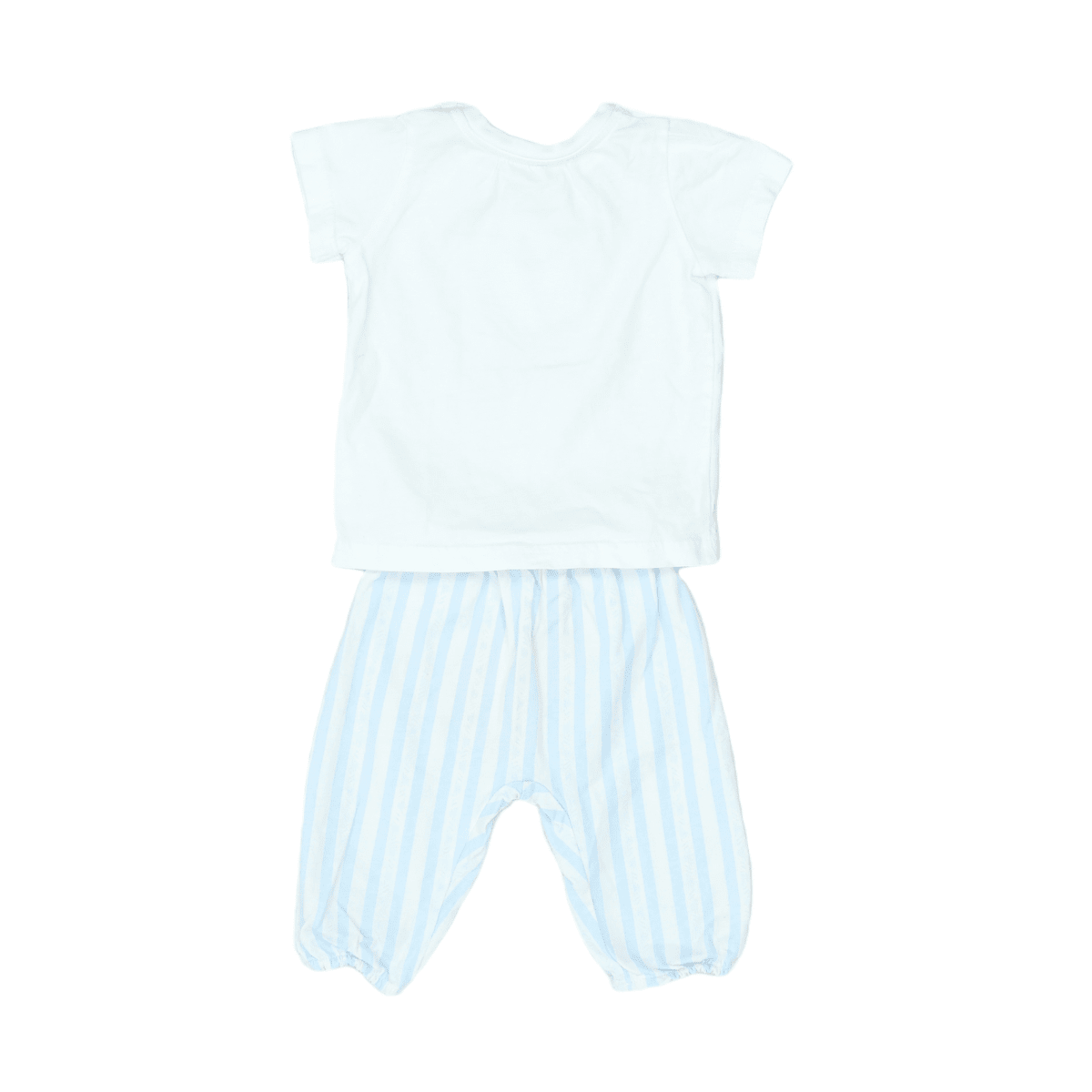 White Baby Pajamas - 3 months TARTINE ET CHOCOLAT - seconde-main White