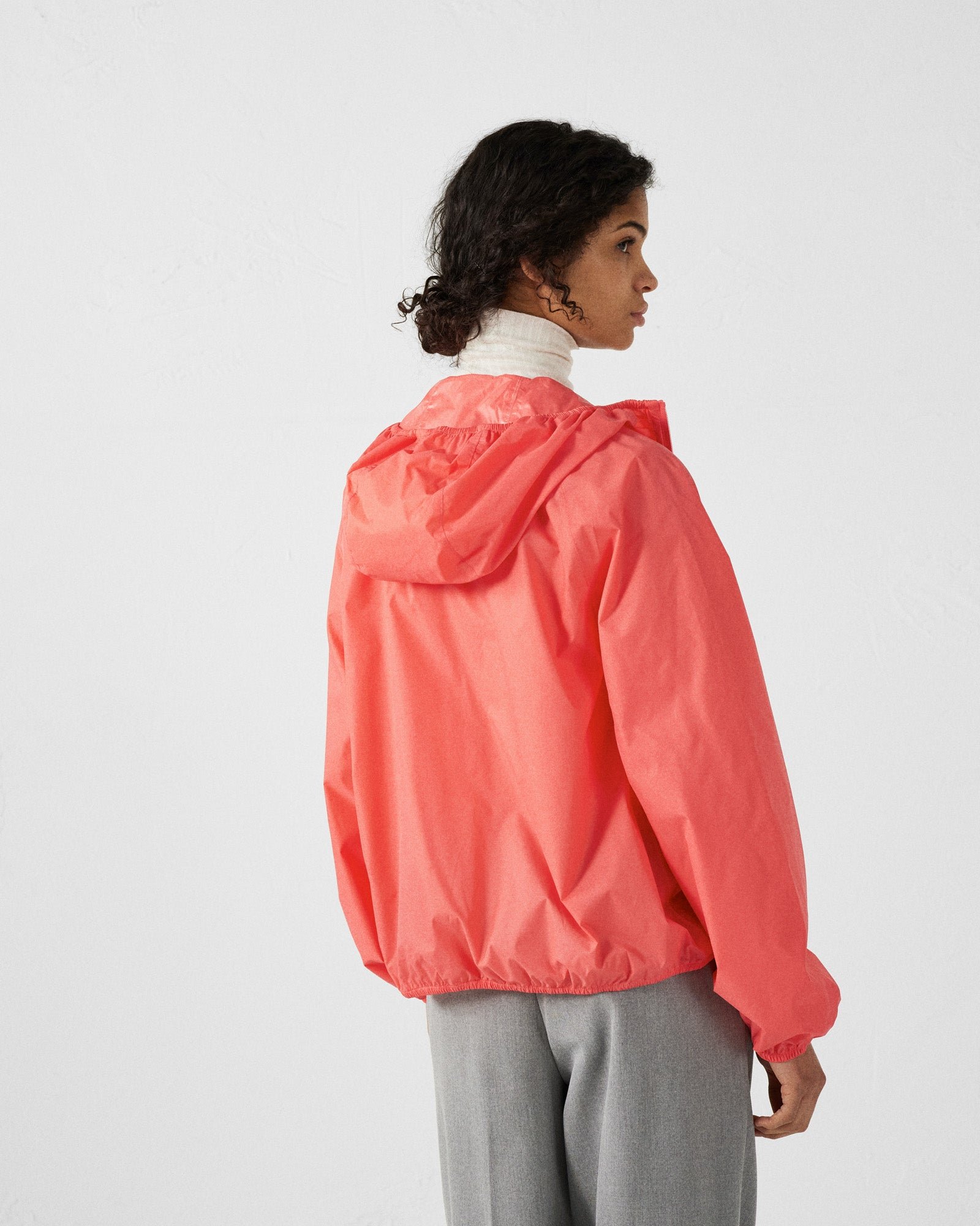 Packable Feroe raincoat JOTT Pink