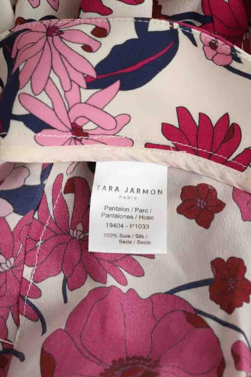 Silk trousers TARA JARMON - Seconde Main Purple