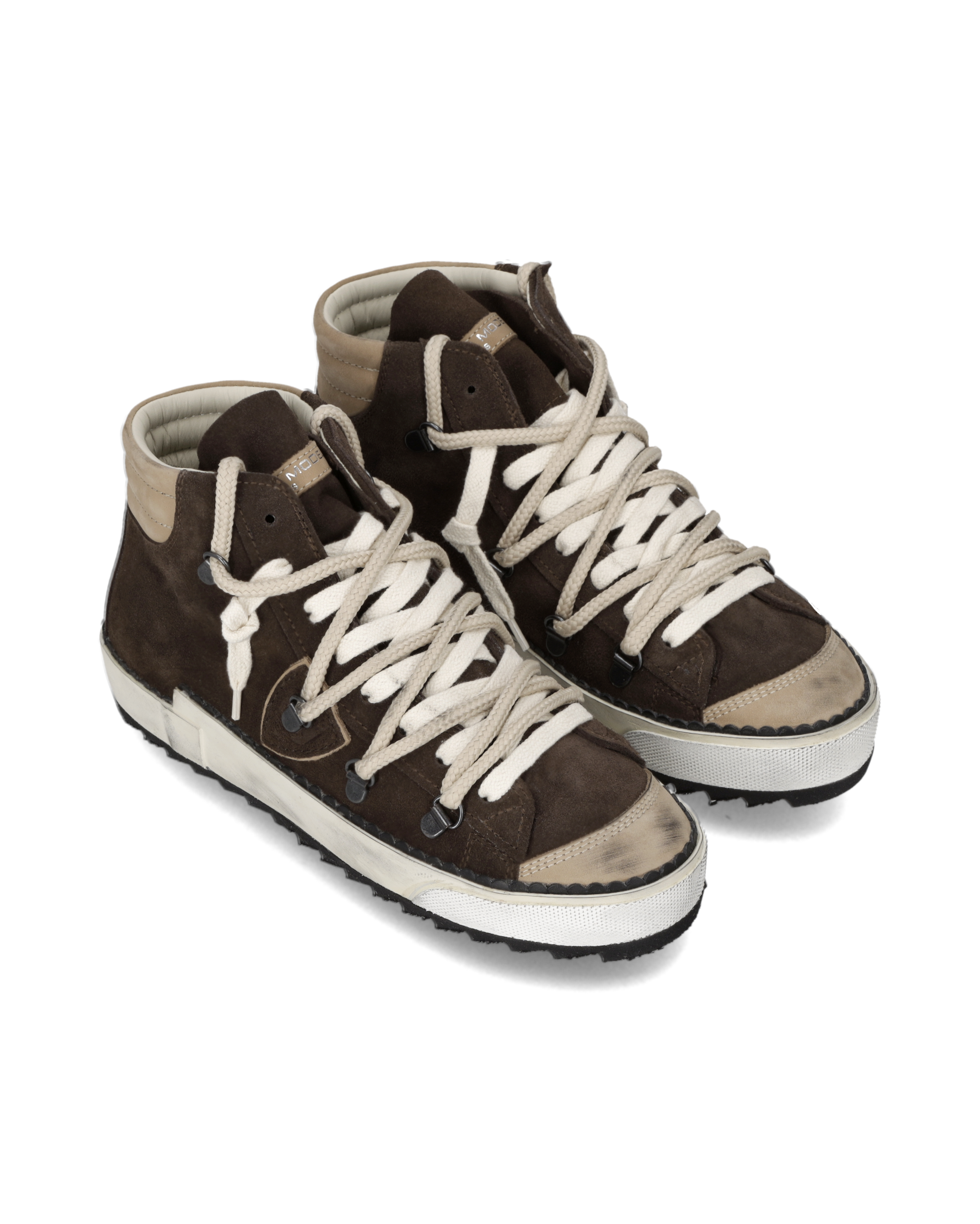 Tennis sneakers. PHILIPPE MODEL Brown