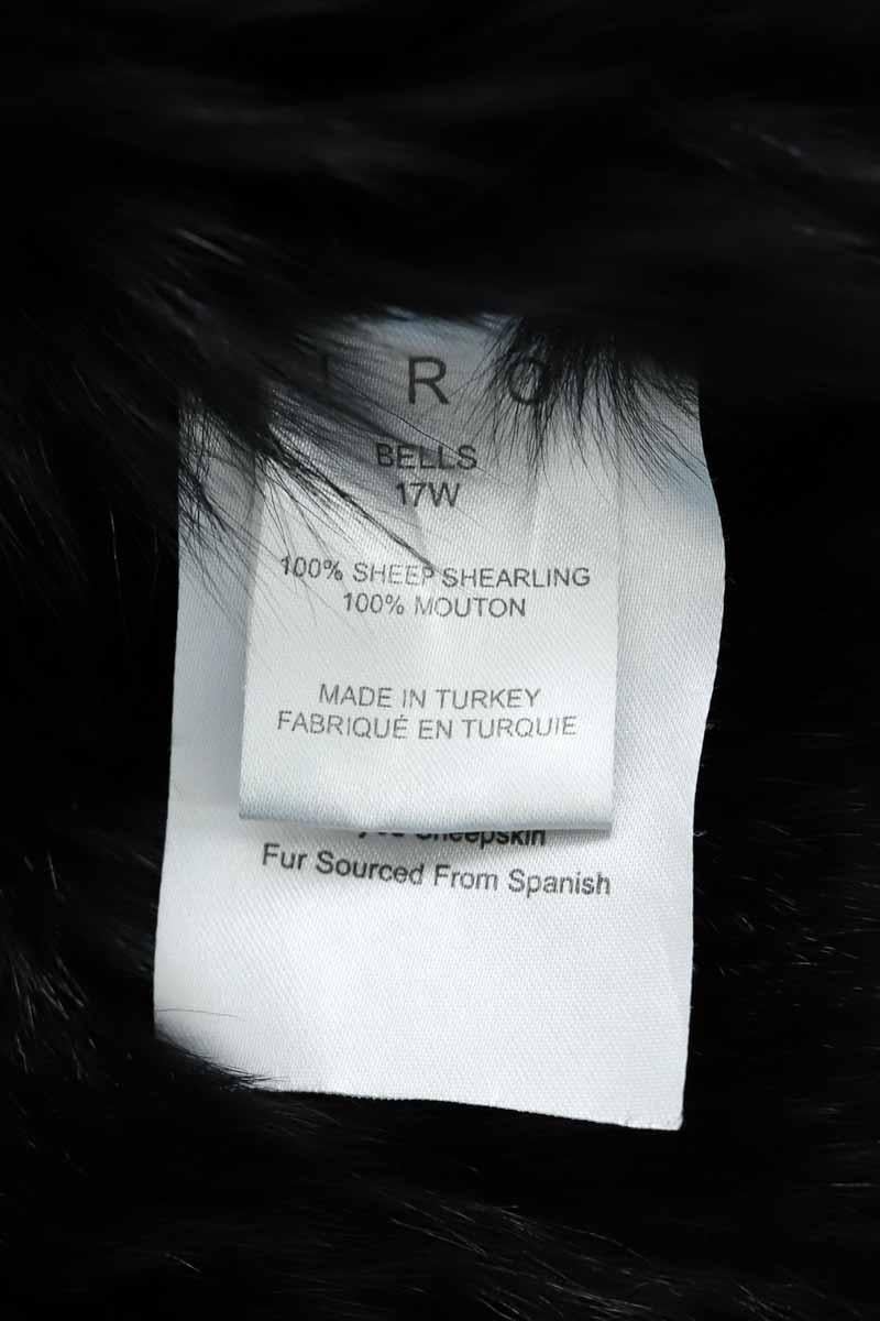 Leather coat IRO - Seconde Main Black