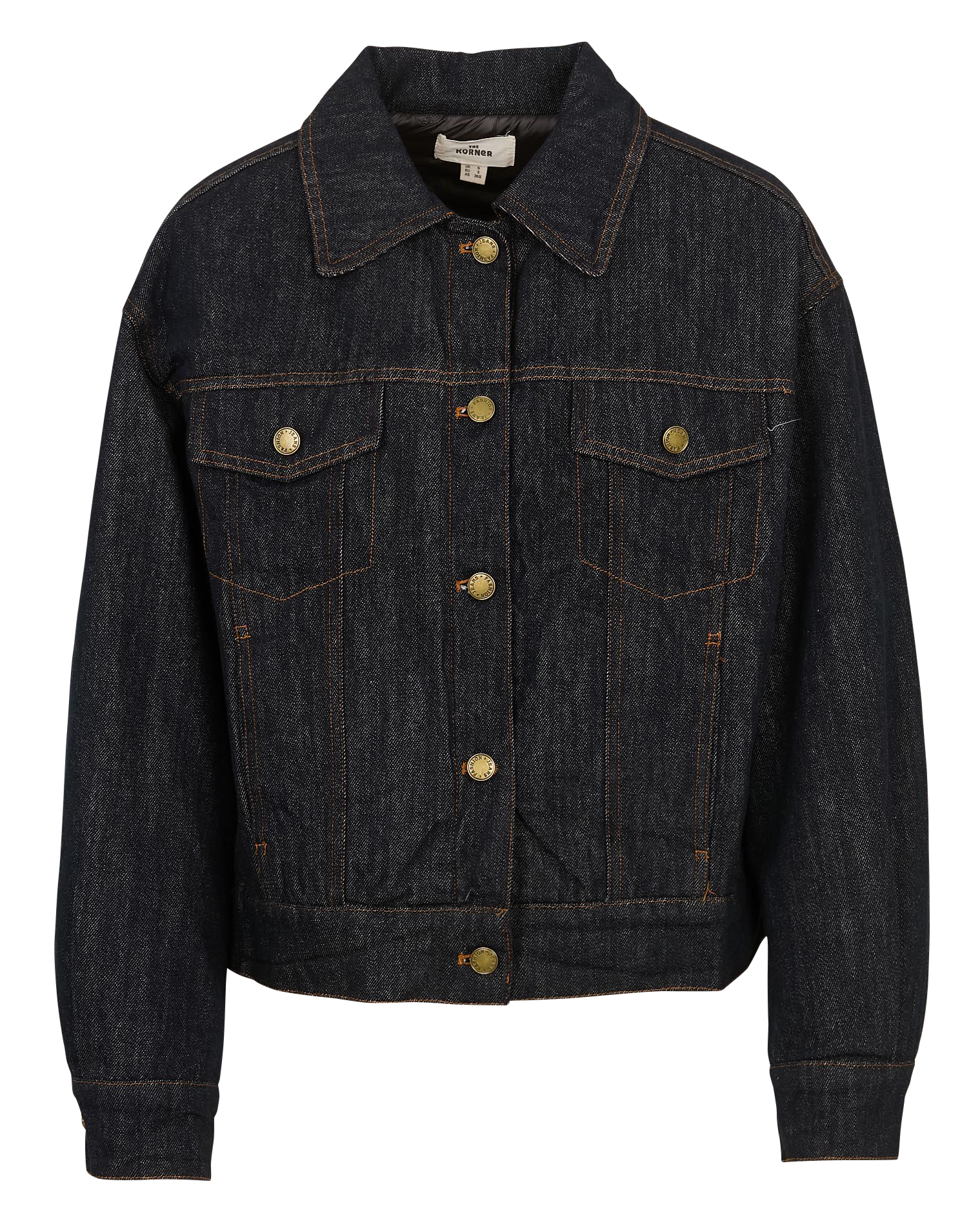 Kurze Jeansjacke THE KORNER Blau