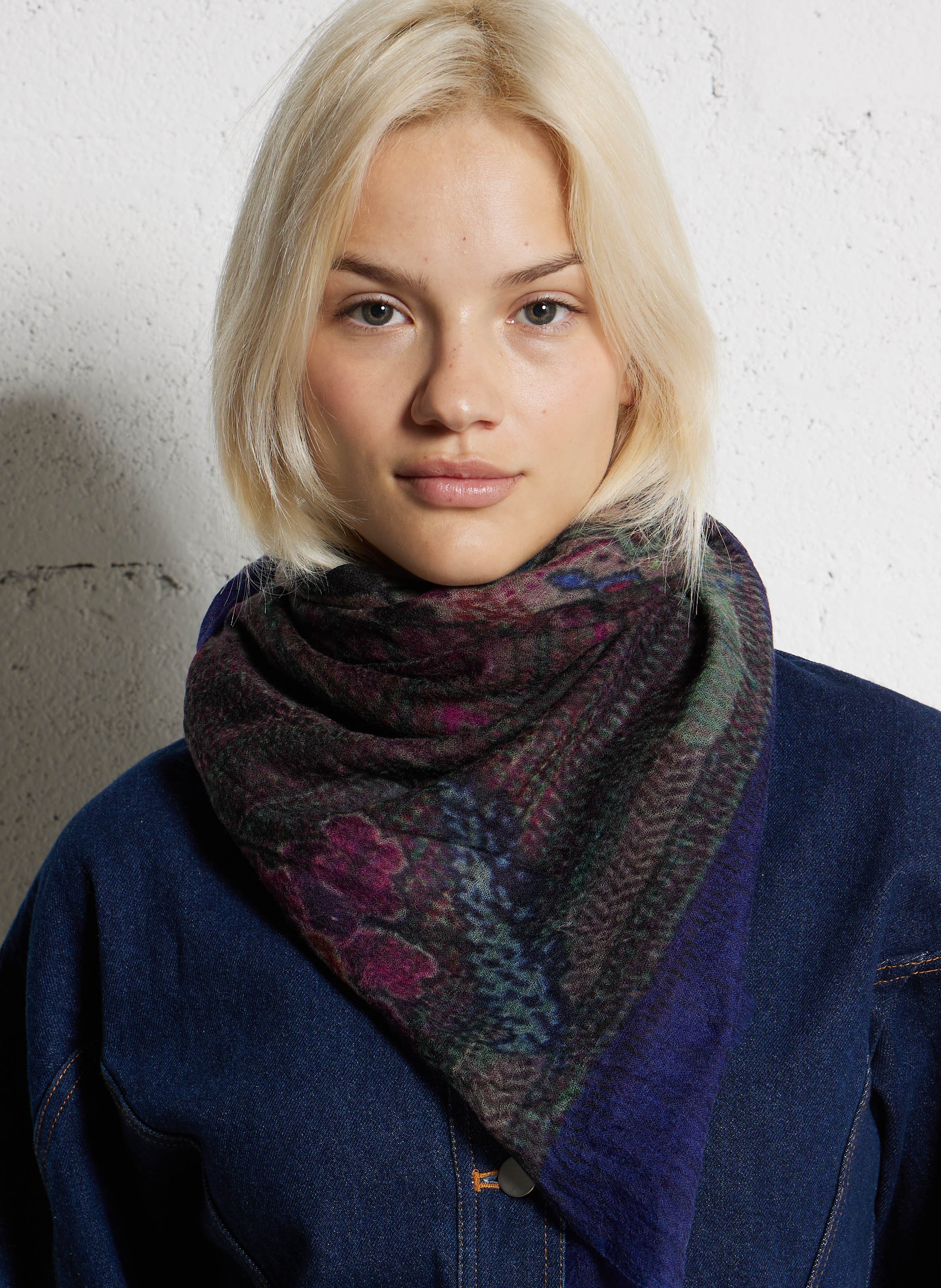 Foulard en laine SUD EXPRESS Rouge